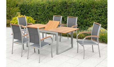 MERXX Garten-Essgruppe »Siena«, (Set, 7 tlg.), mit ausziehbaren Tisch kaufen