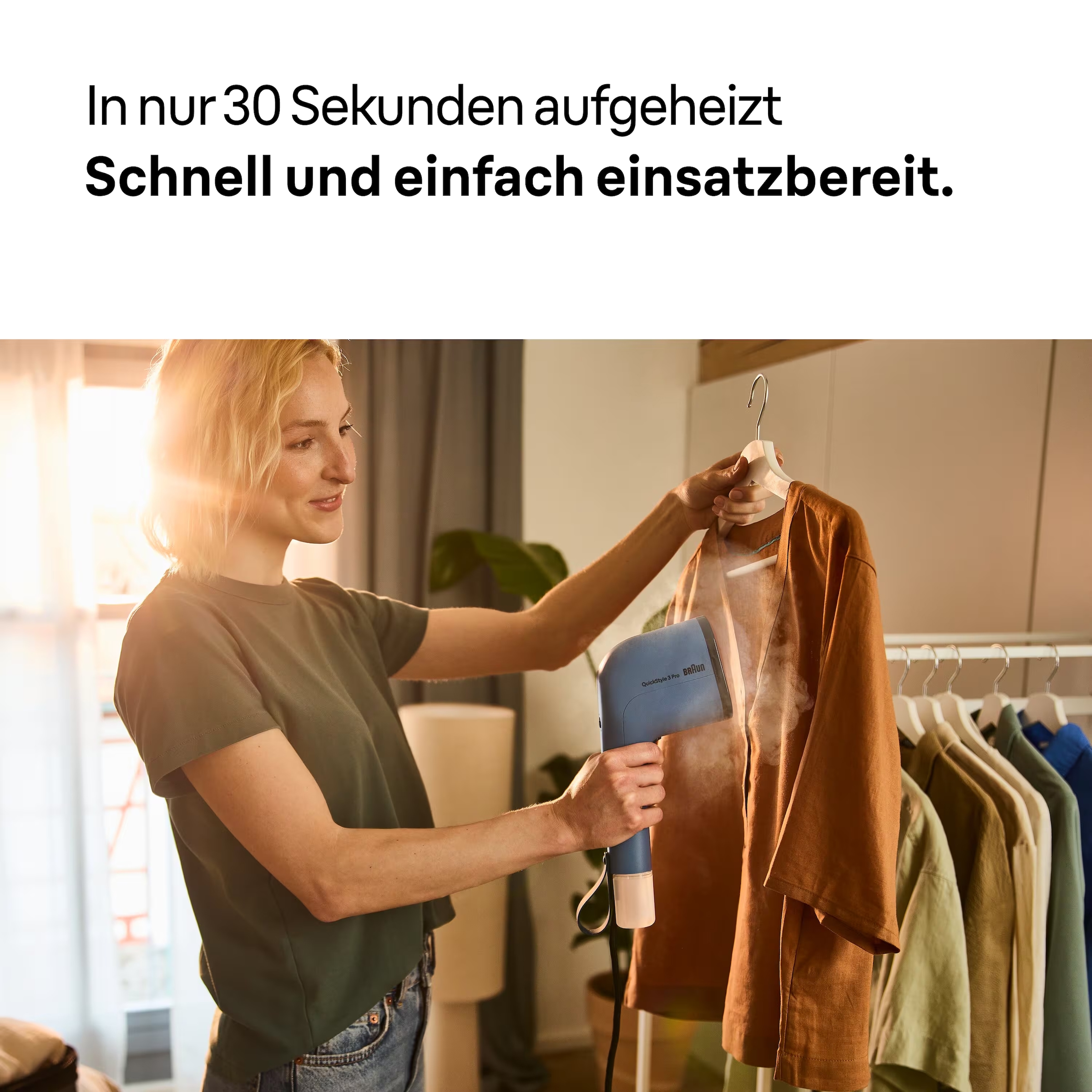 Braun Dampfbürste »QuickStyle GS 3024 BL« 1100 W