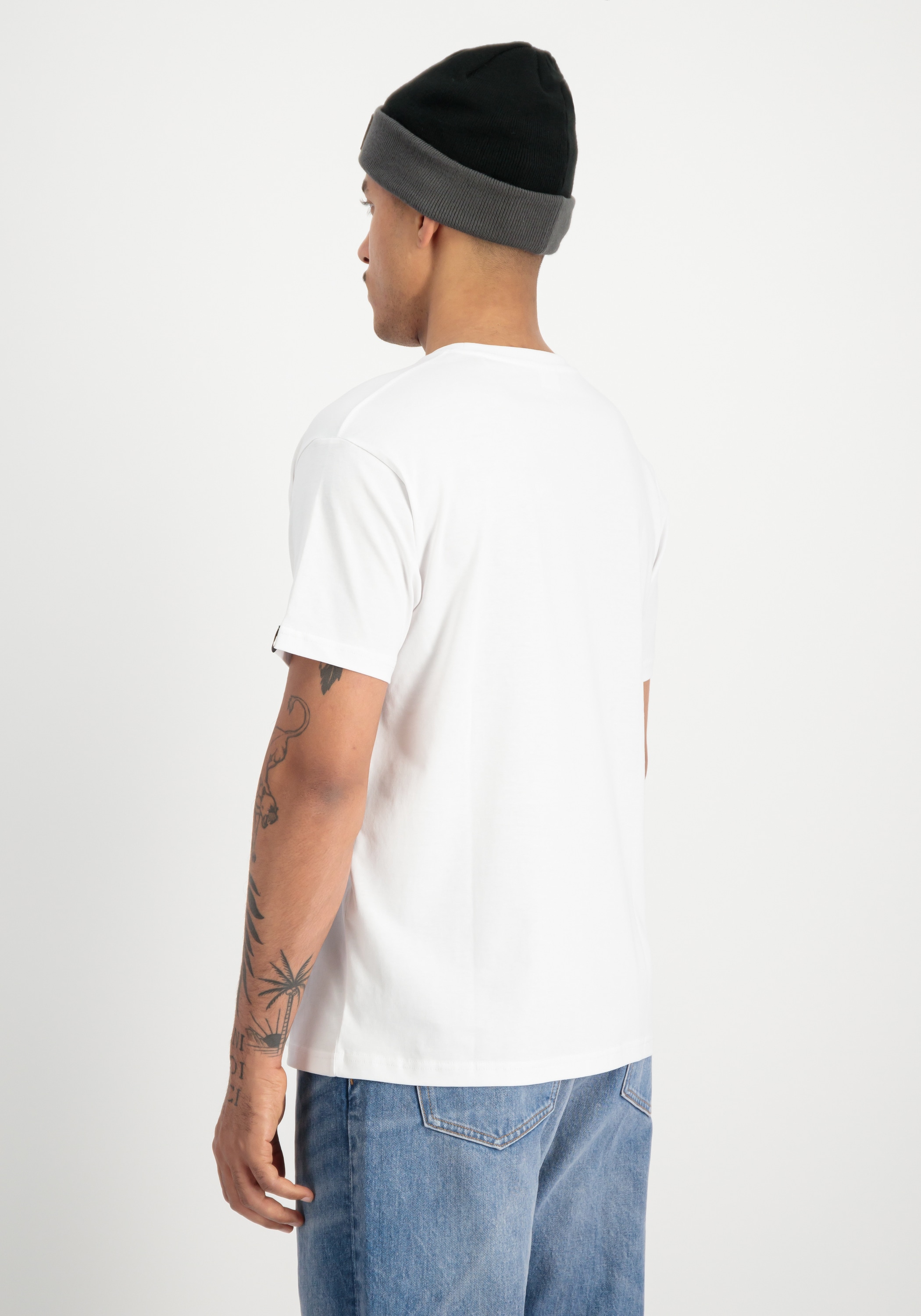 Alpha Industries T-Shirt »Alpha Industries Men - T-Shirts Basic T-Shirt SL TPU«