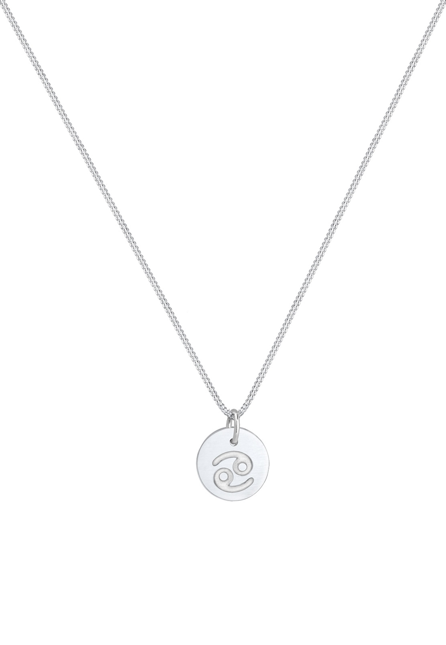 Elli Kette mit Anhänger »Sternzeichen Krebs 925 Sterling Silber«