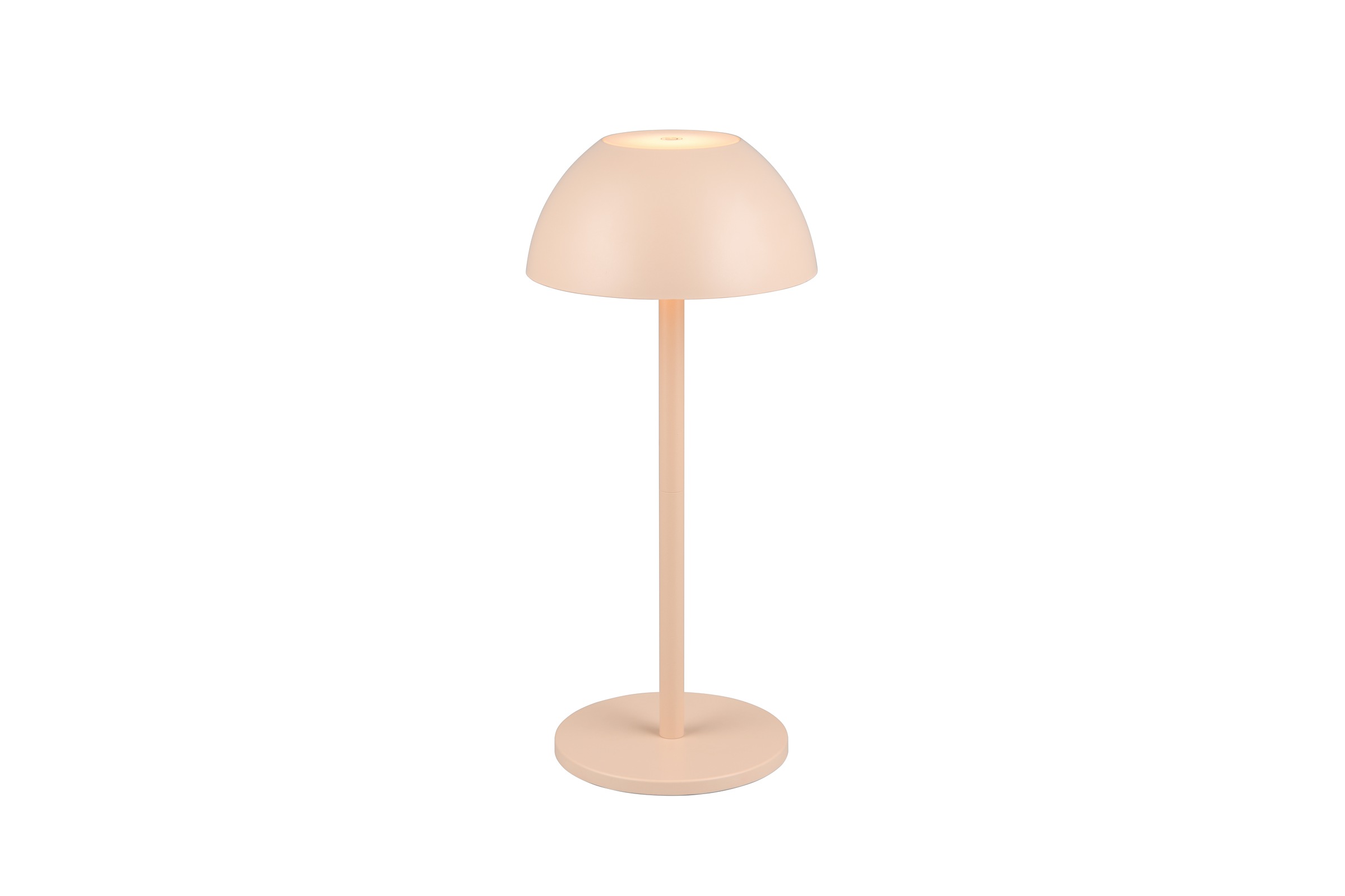 my home LED Außen-Tischleuchte »Abbey Tischleuchte 2er-Set«, 1 flammig, Leuchtmittel LED-Board | LED fest integriert, 2er Set Outdoor Akku Tischlampe Pilzdesign USB-C 4-fach Touch Dimmer