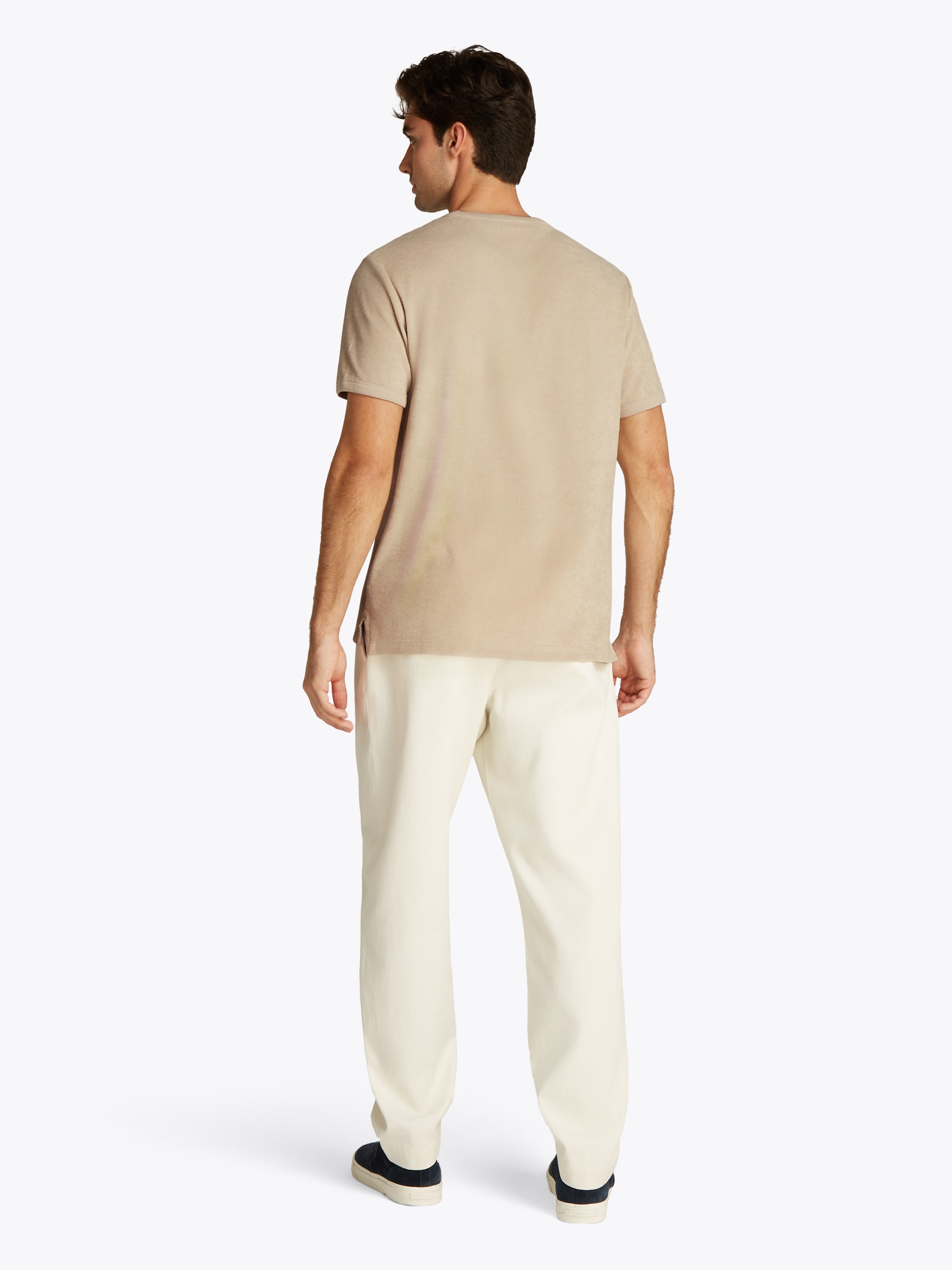 Tommy Hilfiger T-Shirt »TERRY TOWELLING TEE«, aus Frottee Samt