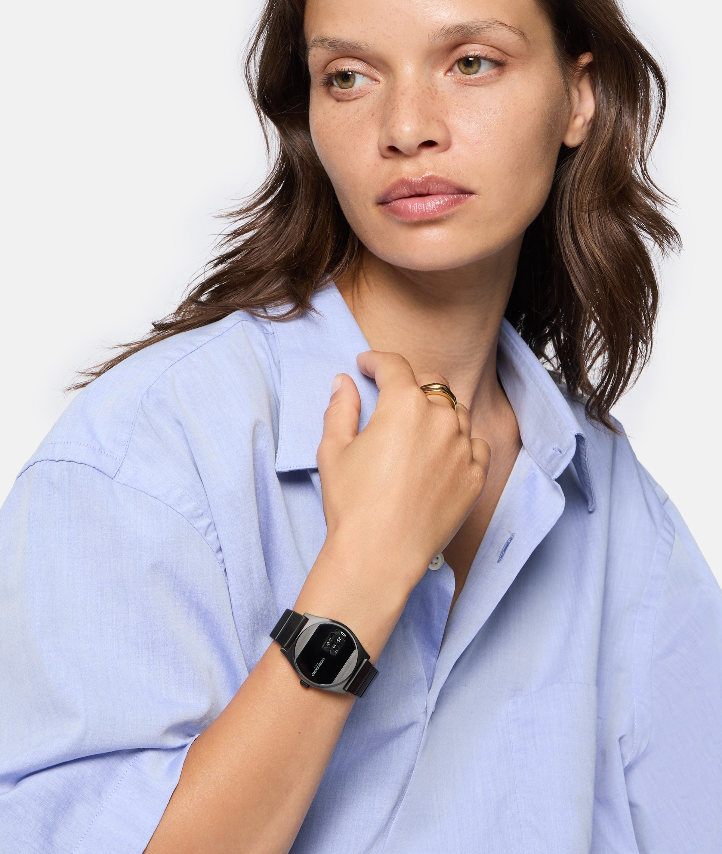 Liebeskind Berlin Quarzuhr »Vinyl Vision« Armbanduhr, Damenuhr, Edelstahlarmband, analog