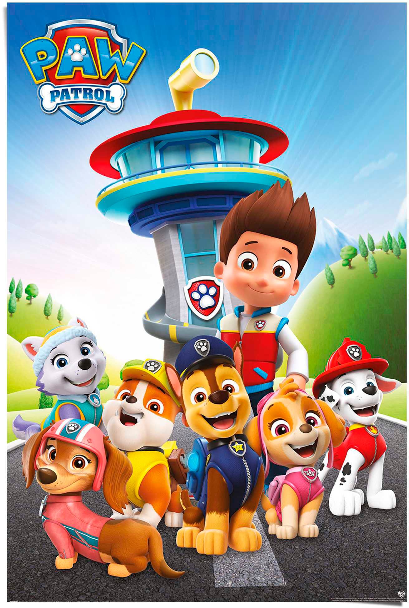 Reinders! Poster »Paw Patrol team«, (1 St.)