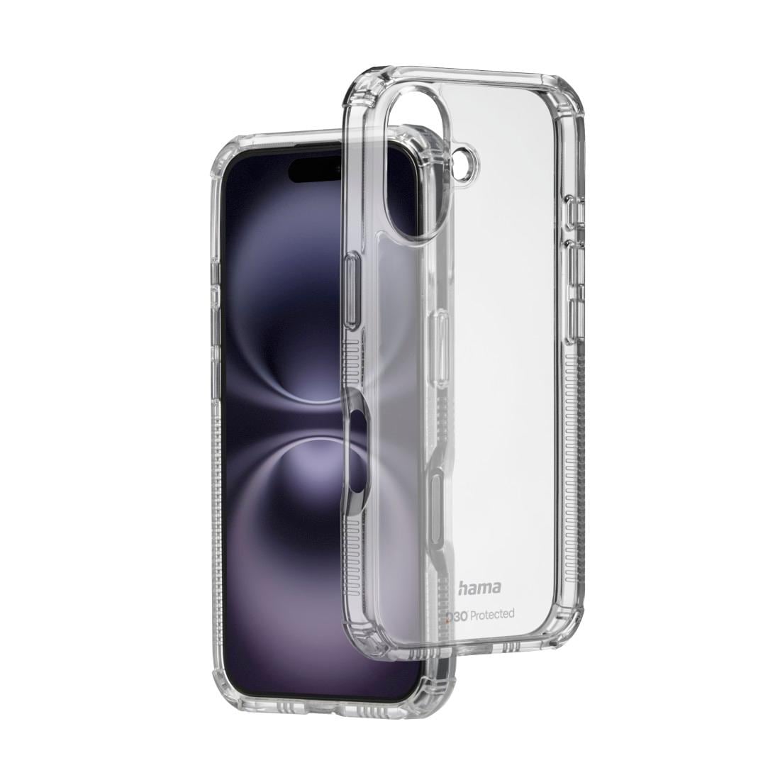 Hama Smartphone-Hülle »Handyhülle „Extreme Protect“ f. iPhone 16 Plus (stoßfest, sturzsicher)«, iPhone 16 Plus, 17 cm (6,7 Zoll)