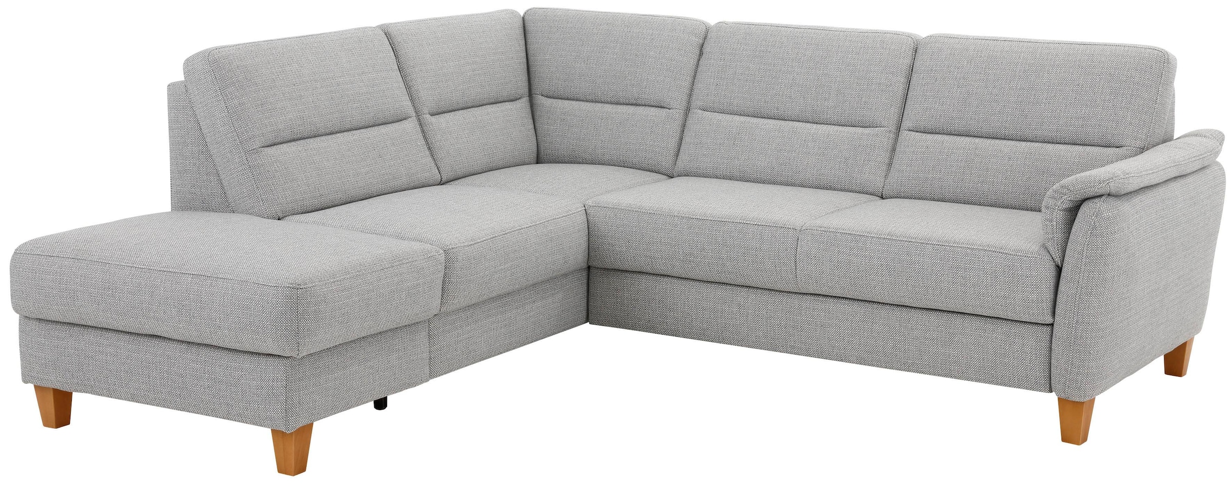 Home affaire Ecksofa »Palmera L-Form, B: 236 cm« optional Bettfunktion & Be günstig online kaufen