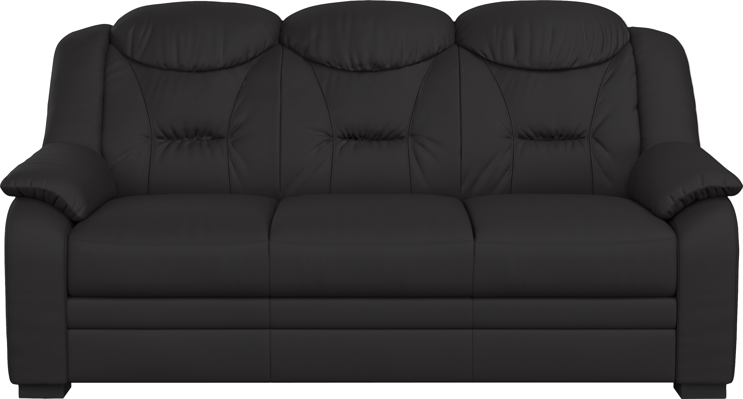 COTTA 3-Sitzer »Marcus«, Bequemer 3-Sitzer in klassischem Design mit hoher Rückenlehne