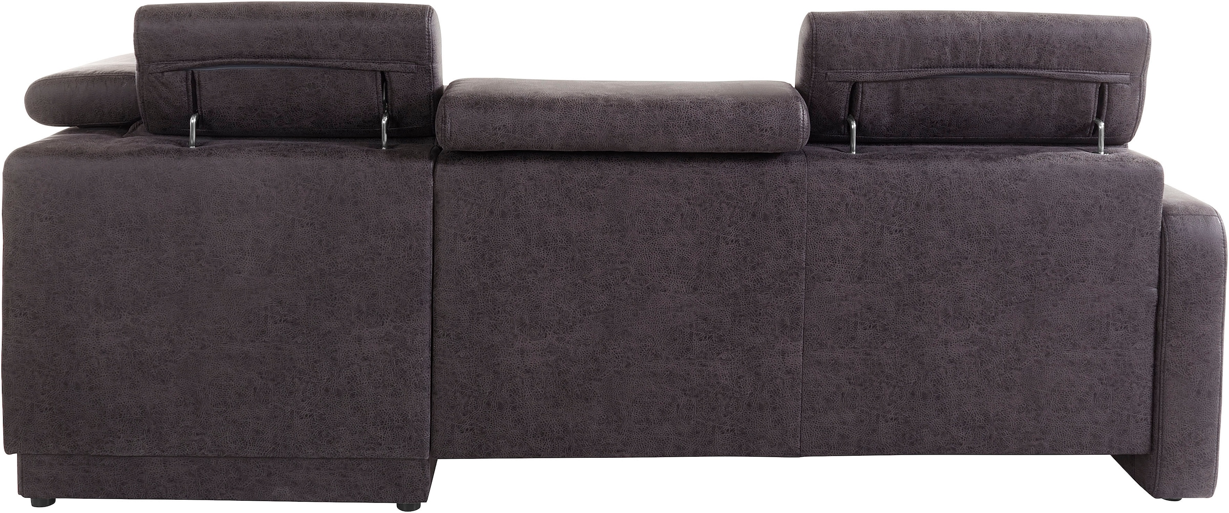 sit&more Ecksofa »Bologna L-Form« Kopfteilverstellung, wahlweise mit Bettfunktion und Schubkasten