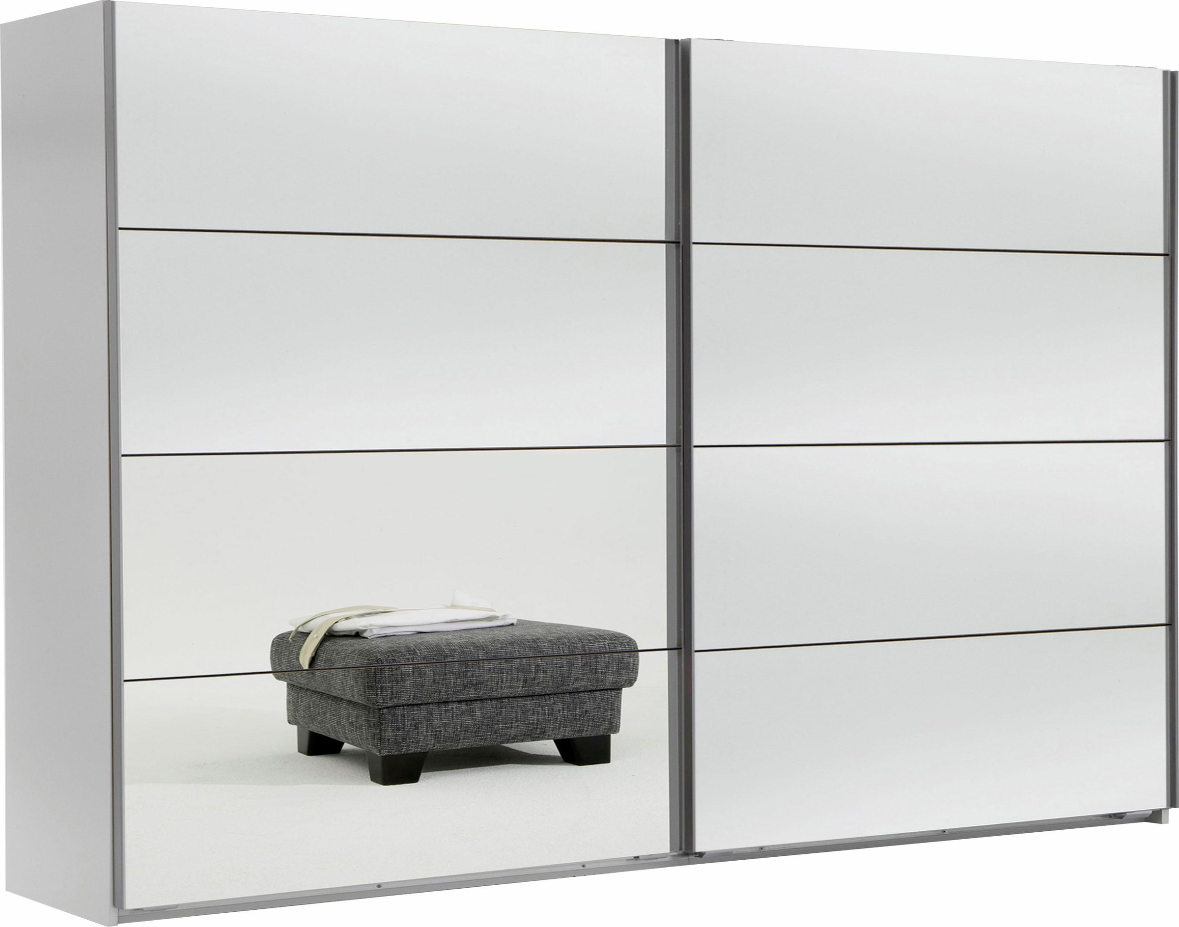 Wimex Schwebetürenschrank "Easy", mit Teilglas günstig online kaufen