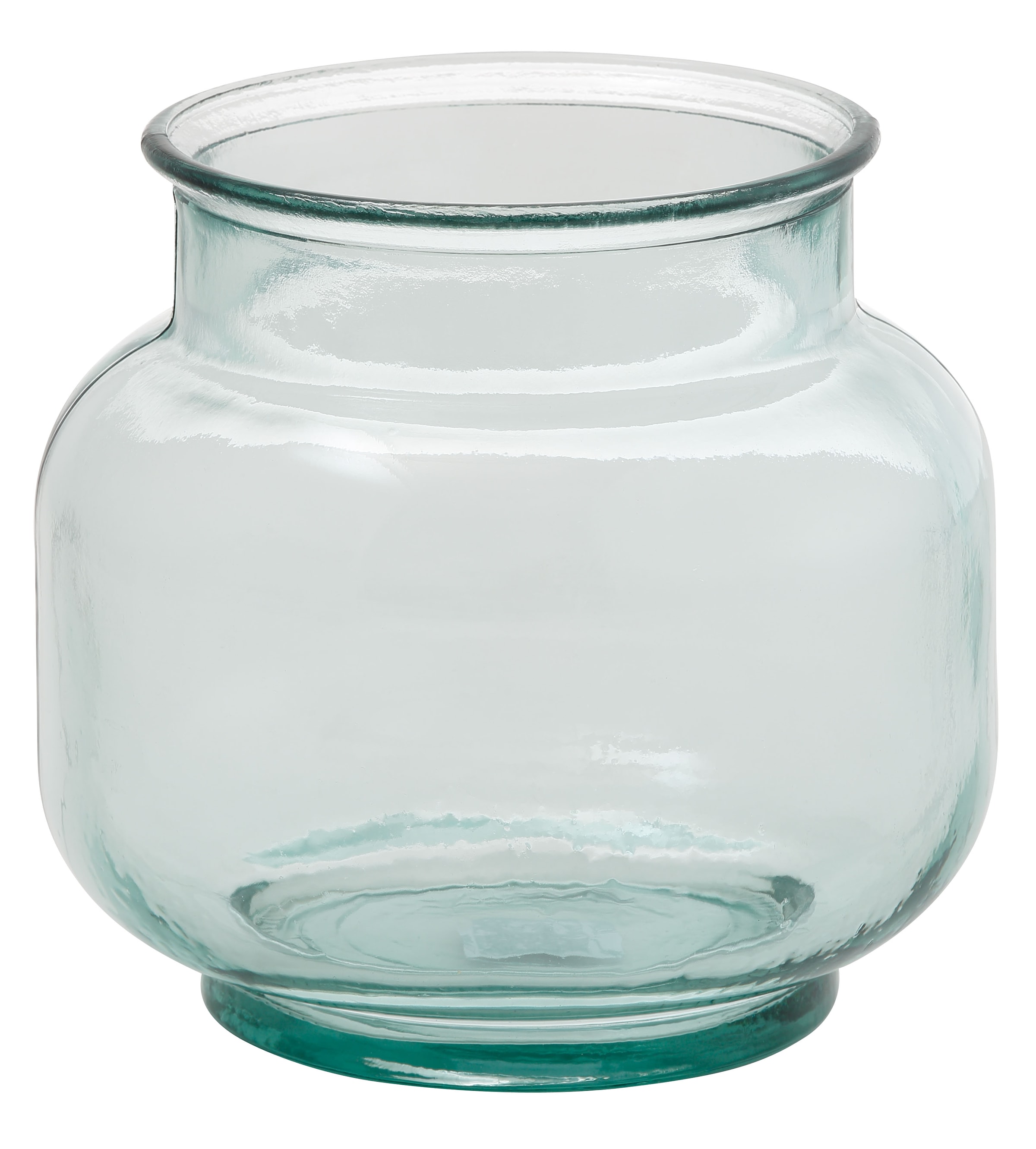andas Tischvase »Sjard«, (1 St.), aus recyceltem Glas, Höhe ca. 18 cm, Ø 20  cm auf Rechnung kaufen