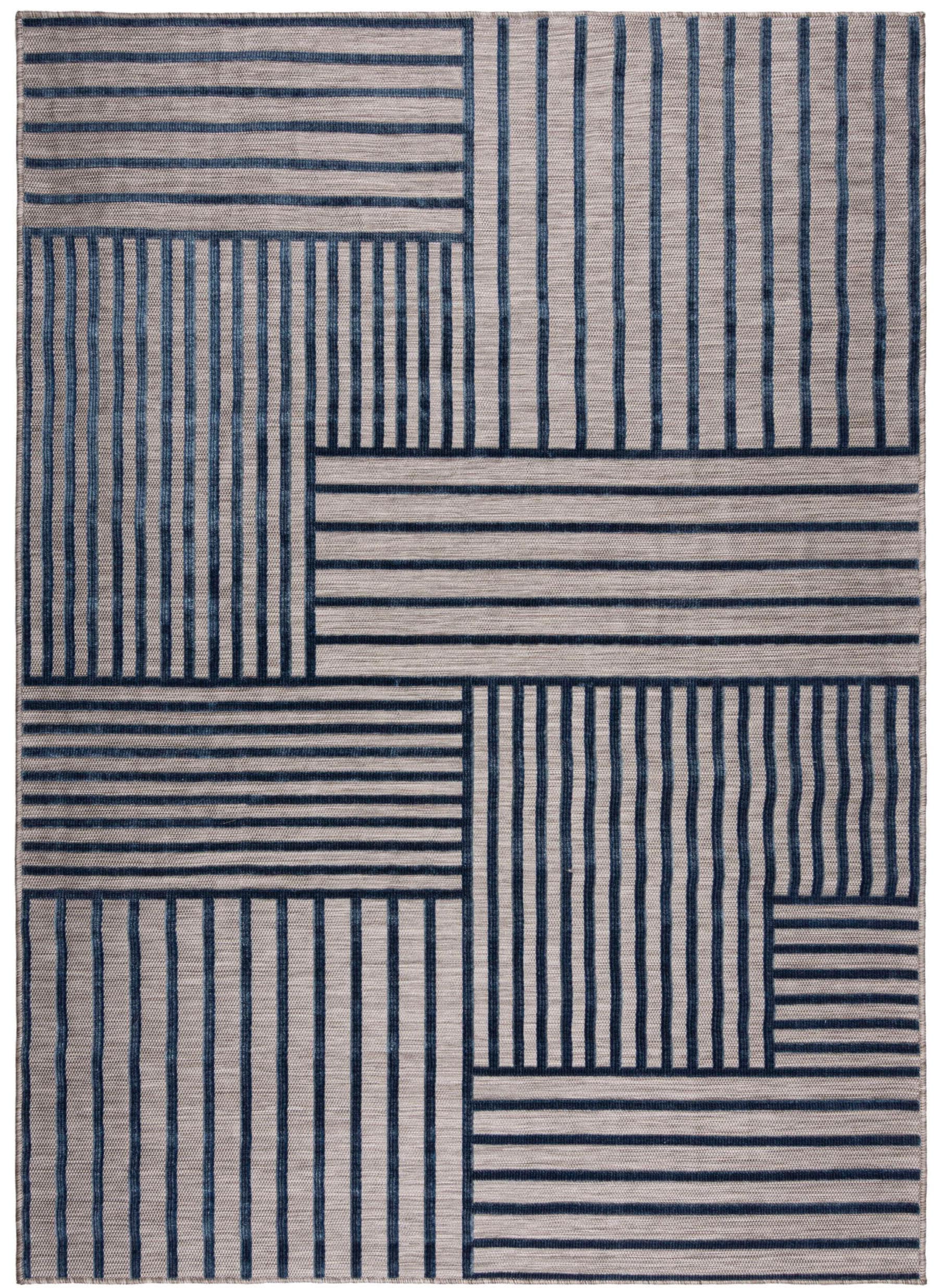 FLAIR RUGS Teppich »Vigo Blocks«, rechteckig, 4 mm Höhe, Vigo Blocks Indoor Outdoor-Teppich