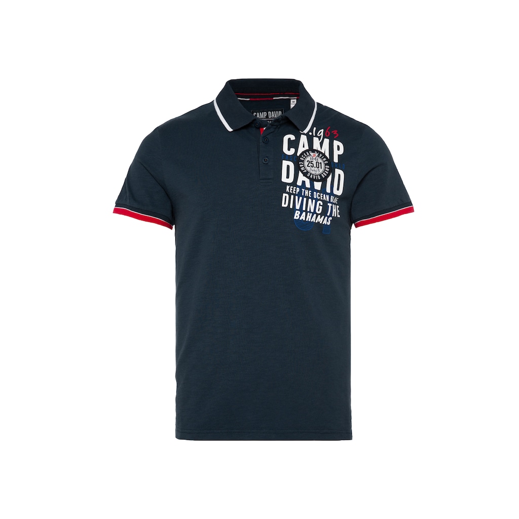 CAMP DAVID Poloshirt