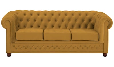 Chesterfield-Sofa »New Castle«, mit hochwertiger Knopfheftung in Chesterfield-Design,...