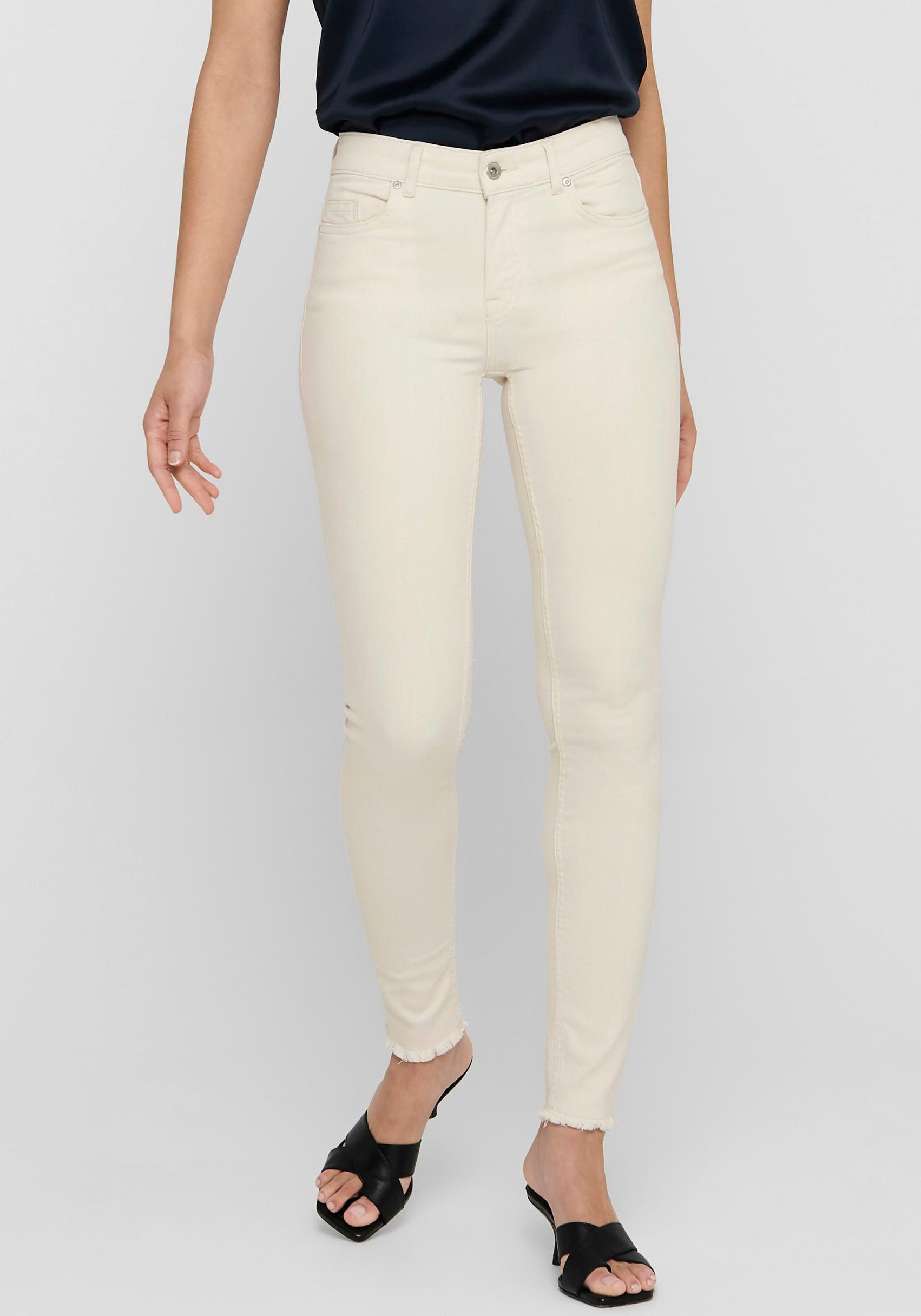 ONLY Skinny-fit-Jeans »ONLBLUSH LIFE MID SK AK RW DOT019« kaufen