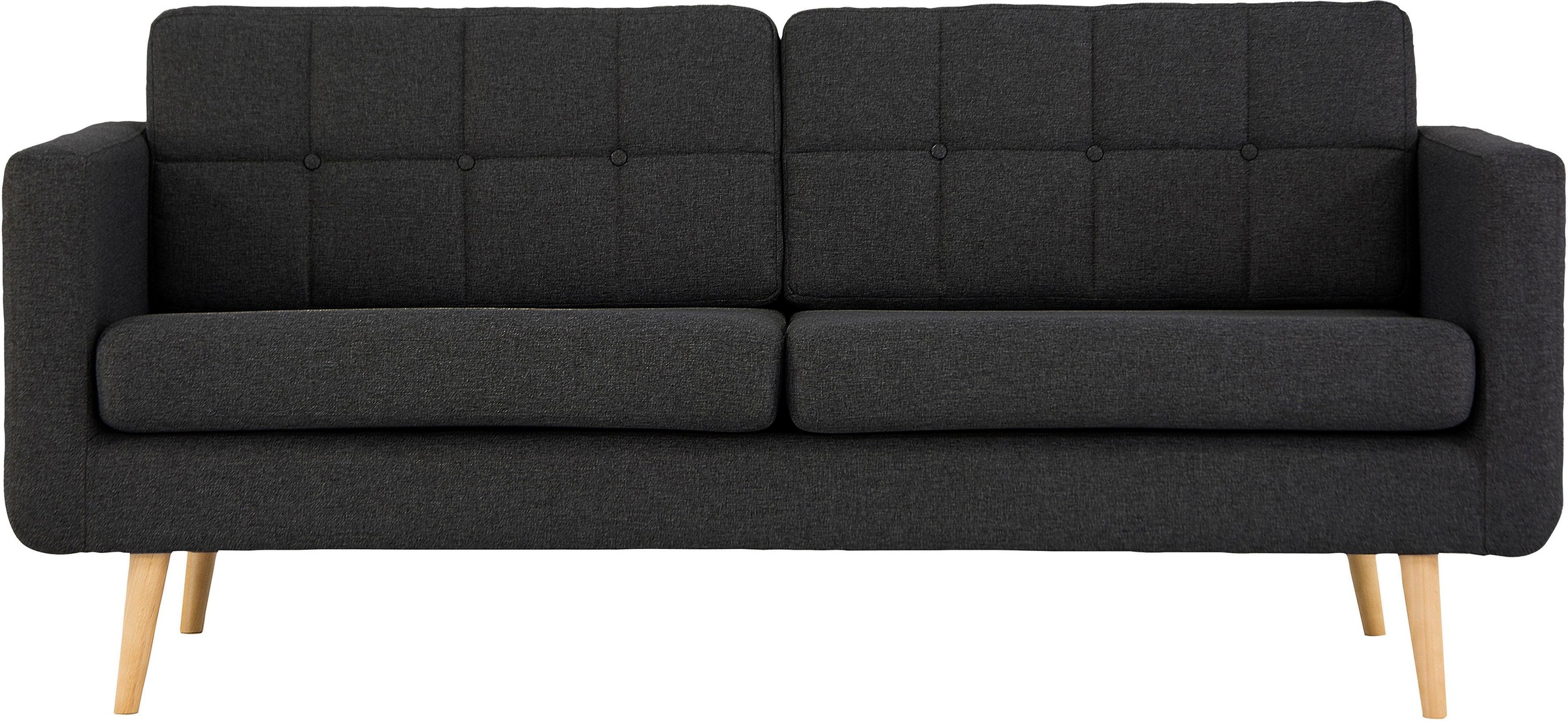 Home affaire 3-Sitzer »Brest« mit Knopfheftung und Steppung im Rücken, gera günstig online kaufen