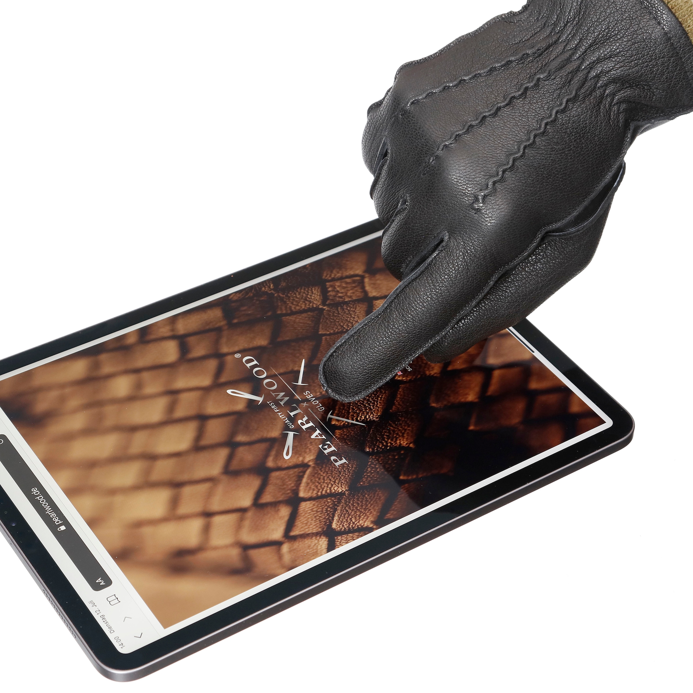 PEARLWOOD kaufen online Finger »Miles«, - Lederhandschuhe Touchscreen System 10 proofed