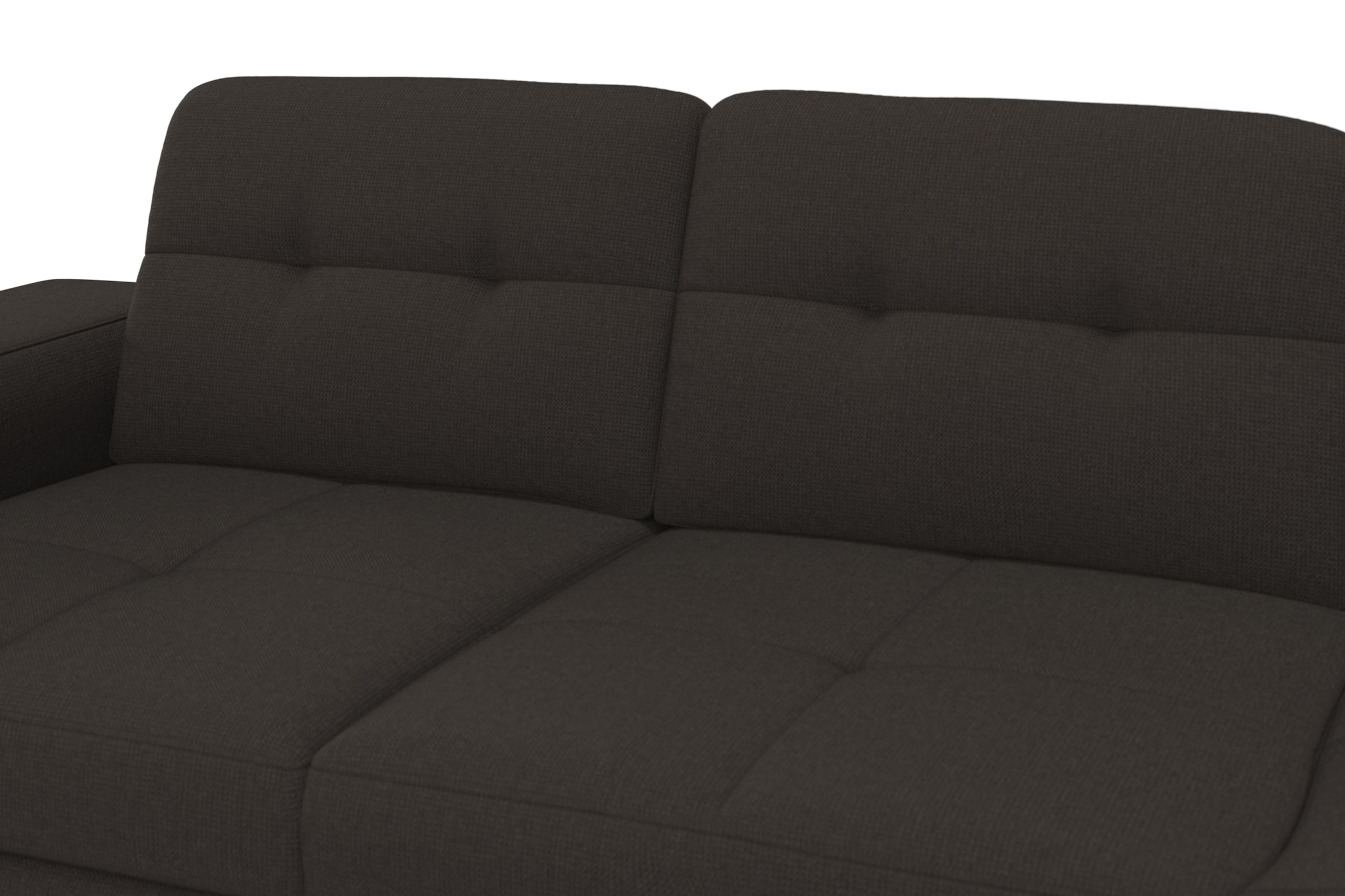 sit&more Ecksofa »Baviene L-Form«, inklusive Sitztiefenverstellung und Federkern, wahlweise Bettfunktion