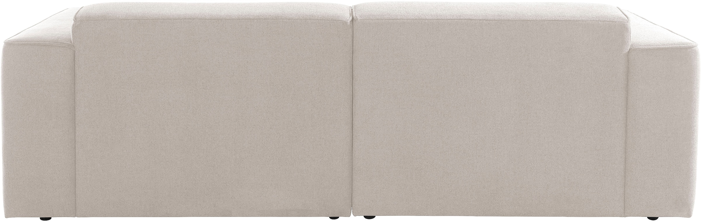 andas Ecksofa »Noord mit Kedernaht, Breite 234 cm«, mit Kedernaht, Breite 234 cm, Cord, Struktur, Webstoff