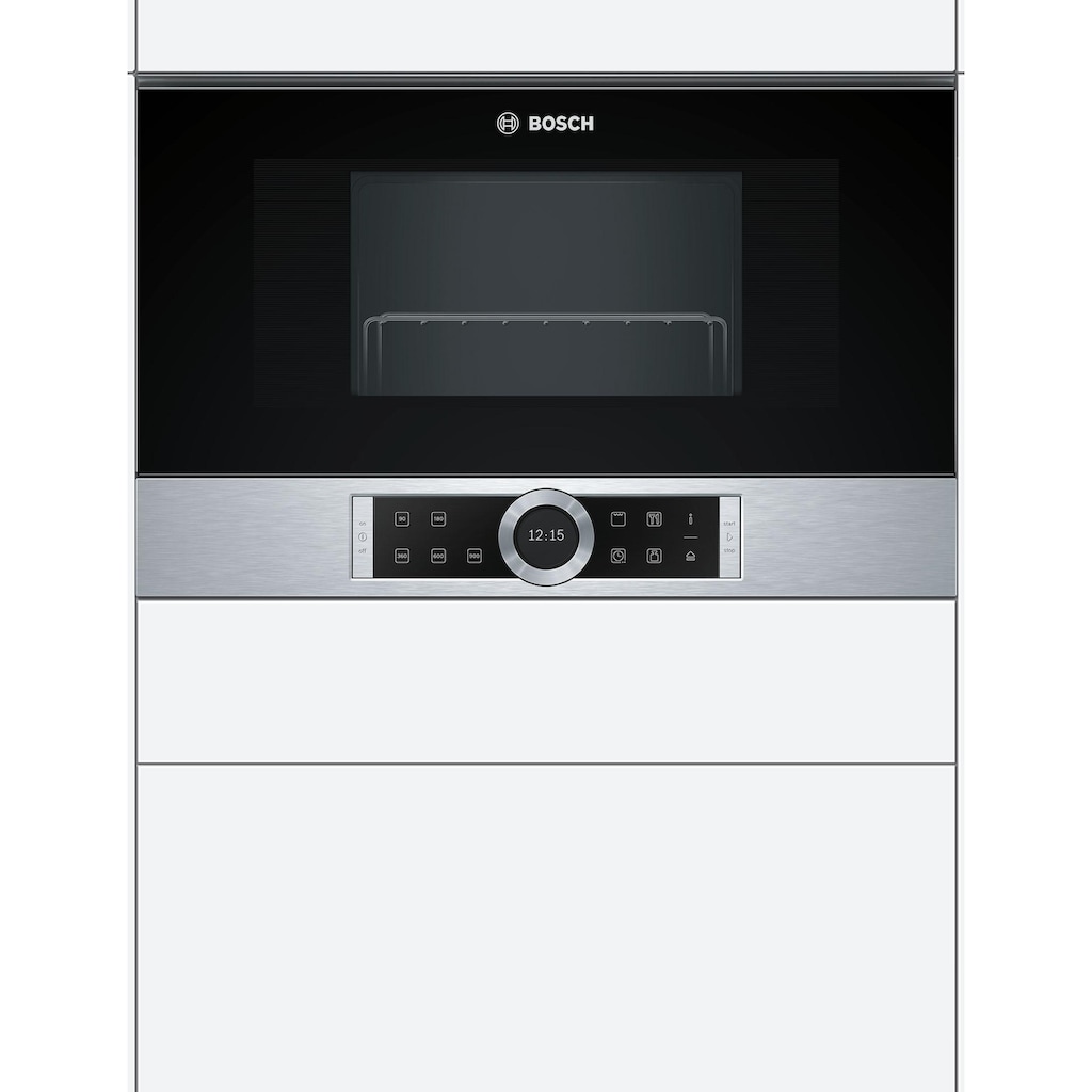 BOSCH Einbau-Mikrowelle »BEL634GS1«, Grill-Mikrowelle, 1260 W