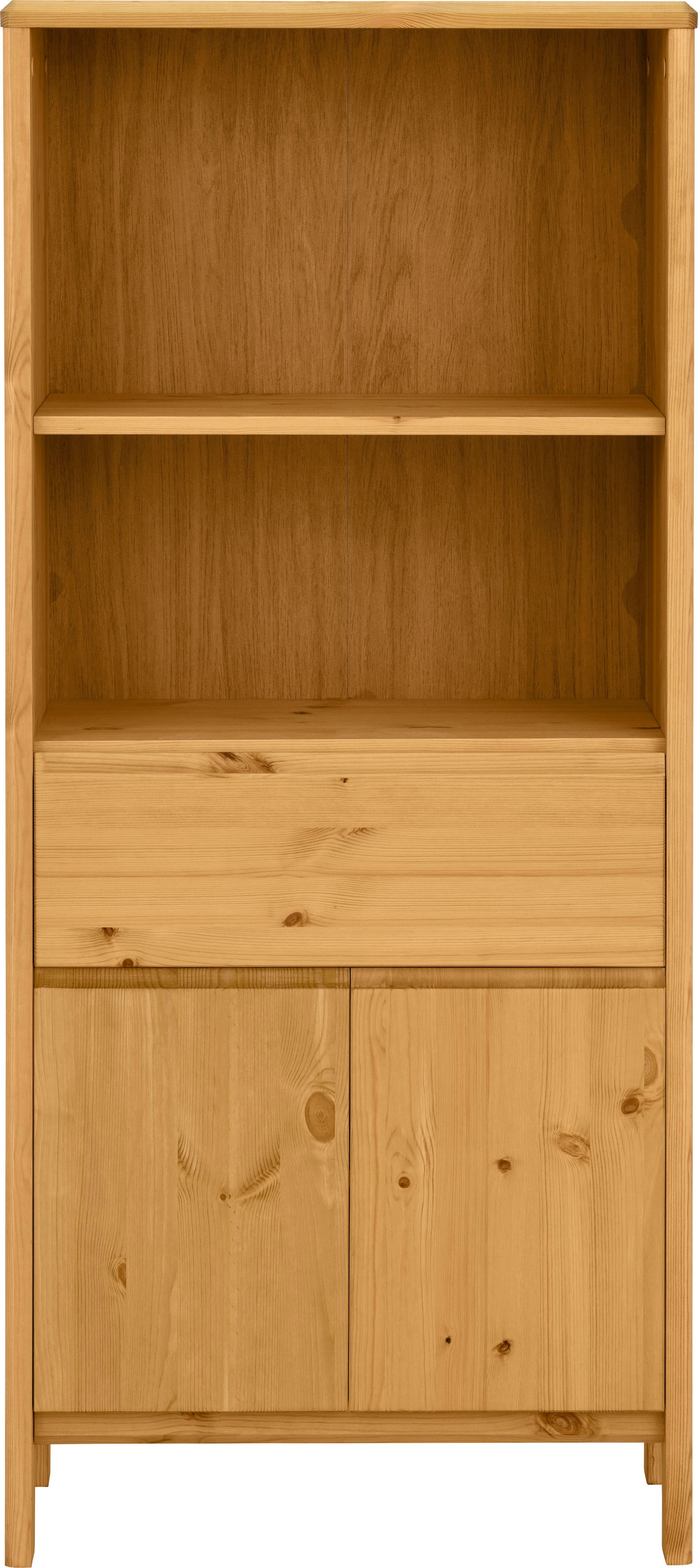OTTO products Midischrank »Jorrick«, Breite 60 cm, Massivholz Kiefer mit Bio Öl/Wachs behandelt