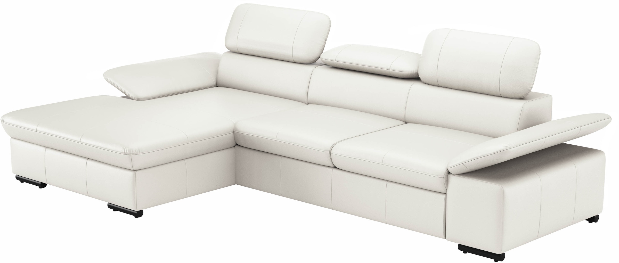 sit&more Ecksofa »Alcudia L-Form«, wahlweise mit Bettfunktion