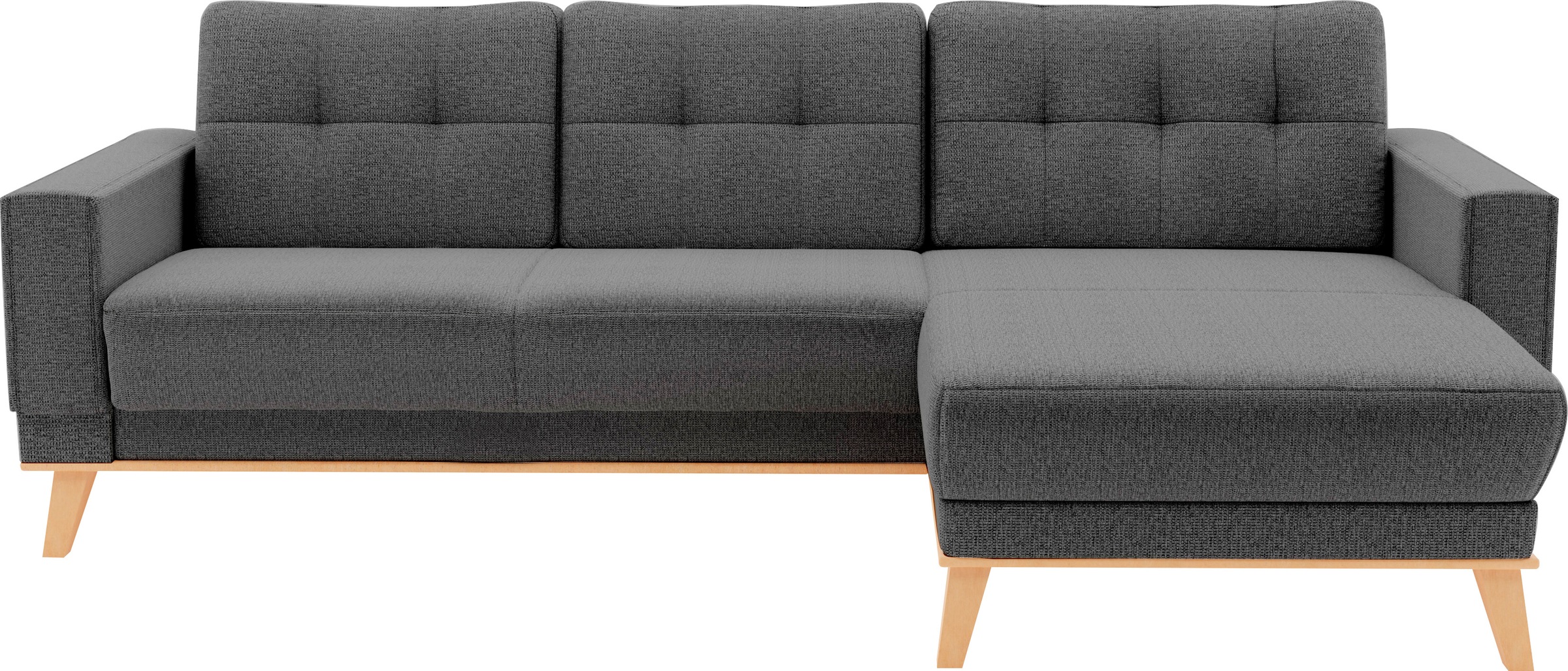 sit&more Ecksofa »Lavida L-Form«, wahlweise mit Kippfunktion und Bettkasten günstig online kaufen