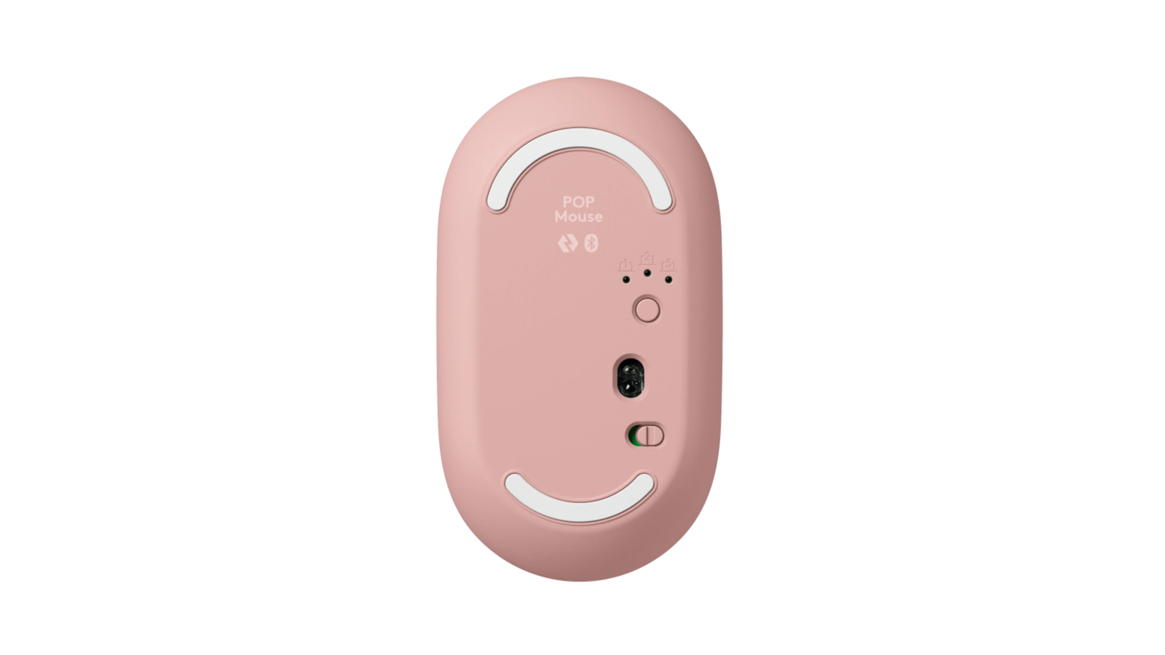 Logitech Gaming-Tastatur »POP ICON COMBO - ROSE - DEU - CENTRAL-419«, Hergestellt aus recyceltem Kunststoff