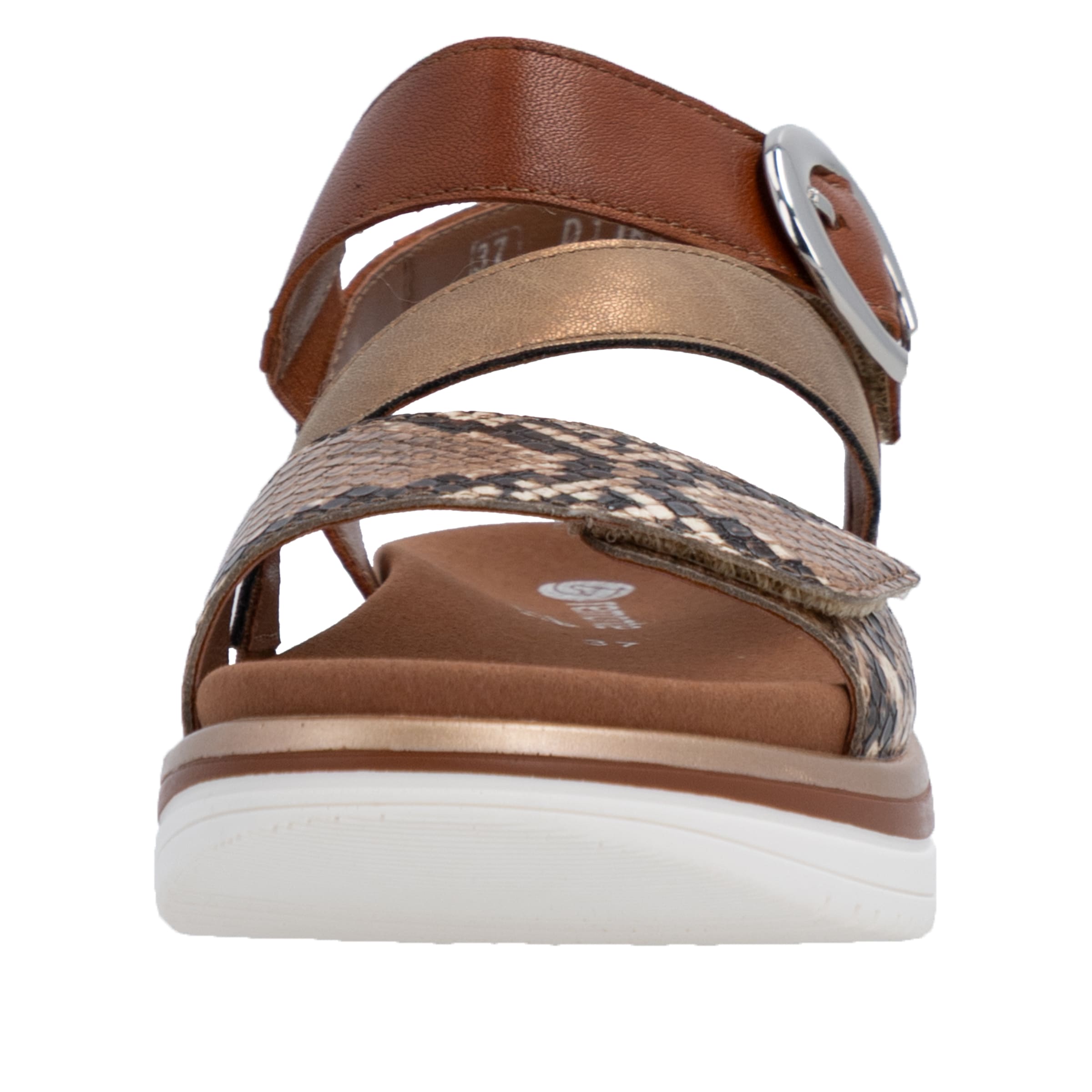 Remonte Plateausandale  Sommerschuh, Sandalette mit praktischen Klettverschlüssen