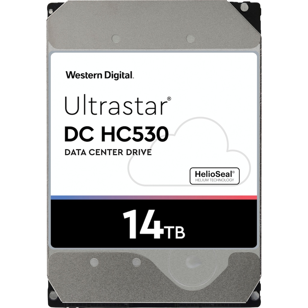 Western Digital HDD-Festplatte »Ultrastar DC HC530, 512e Format, SE«, 3,5 Zoll, Anschluss SATA III, Bulk