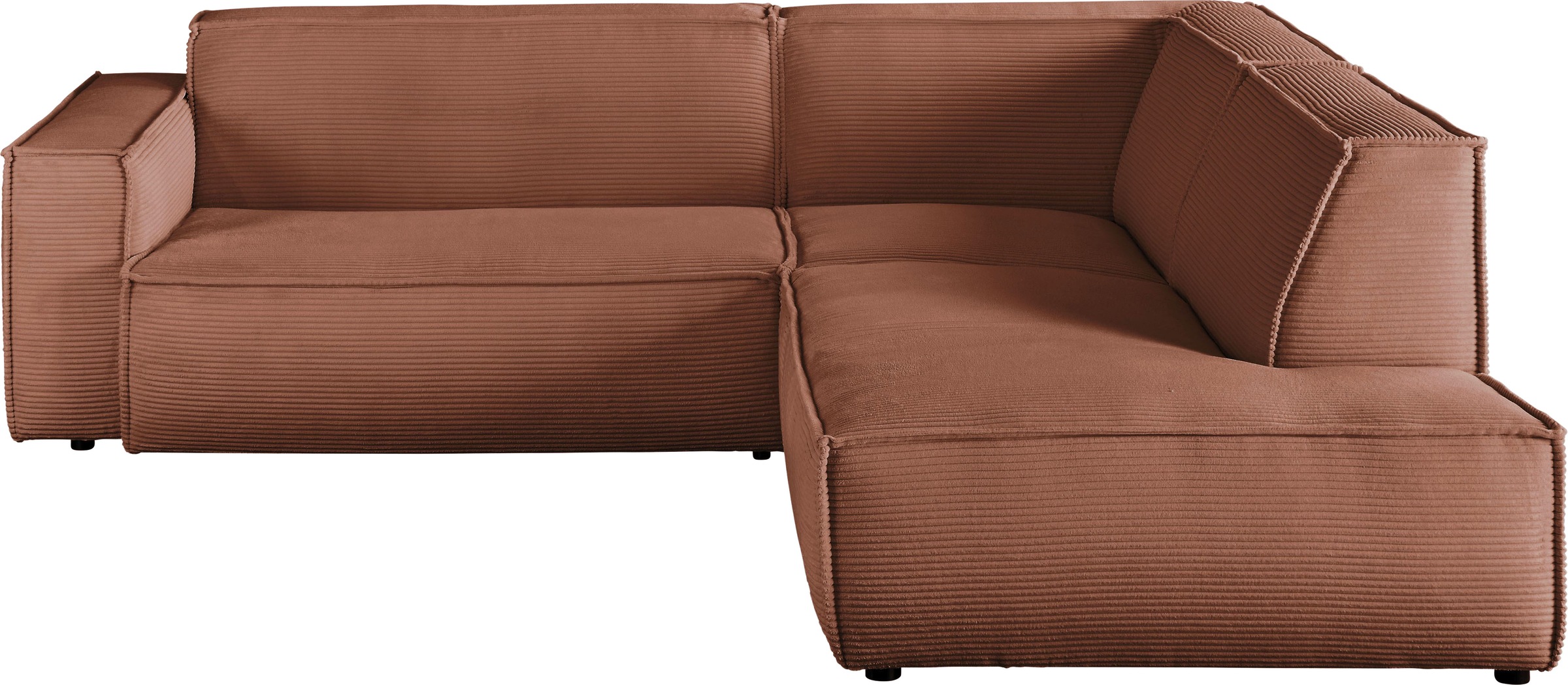 3C Candy Ecksofa »Matteo in elegant, kubischer Formensprache, bequem, L-For günstig online kaufen