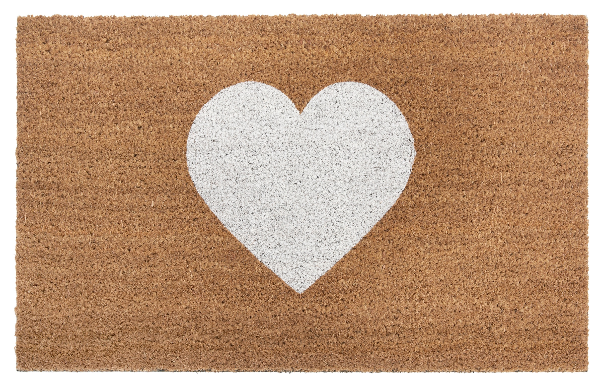 HANSE Home Fußmatte »Mix Mats Kokos Heart«, rechteckig, 15 mm Höhe, Kokos, günstig online kaufen