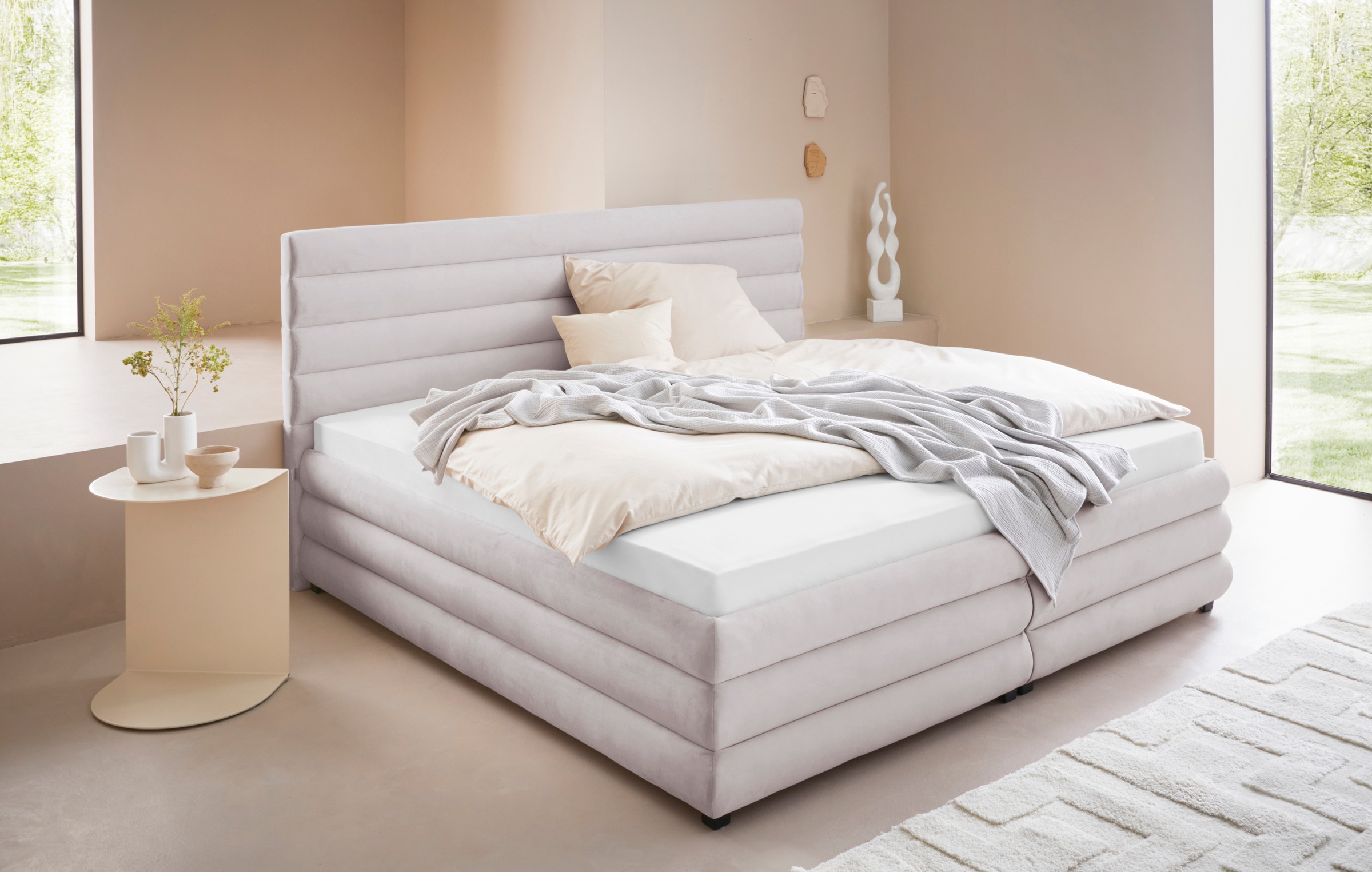 LeGer Home by Lena Gercke Polsterbett "Maylis" wahlweise mit und ohne Matra günstig online kaufen