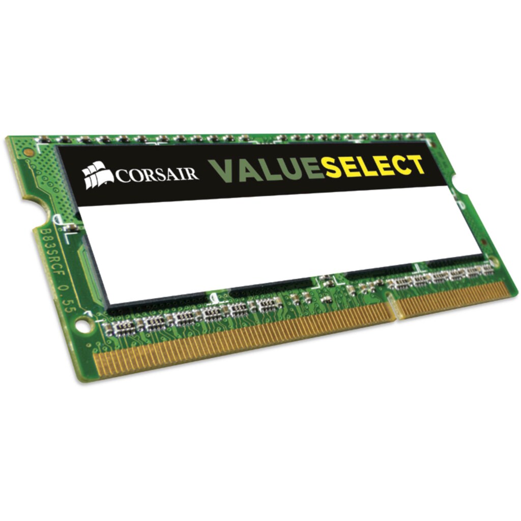 Corsair Laptop-Arbeitsspeicher »ValueSelect 4GB DDR3L SODIMM«