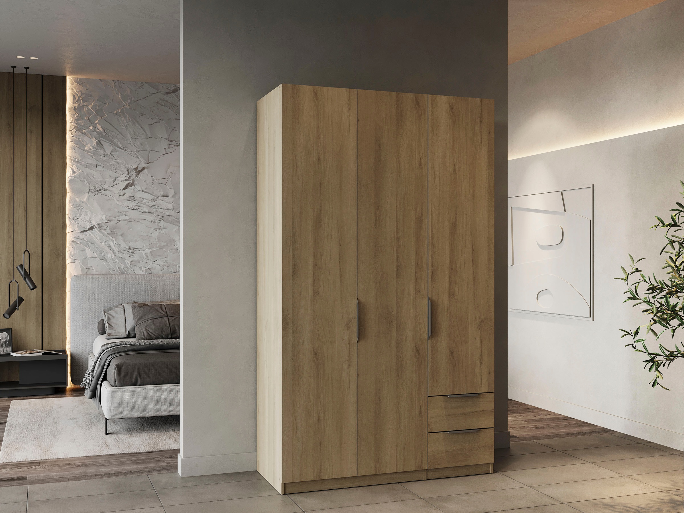 Demeyere GROUP Drehtürenschrank "Ghost" Breite ca. 120cm, Höhe ca. 200cm günstig online kaufen