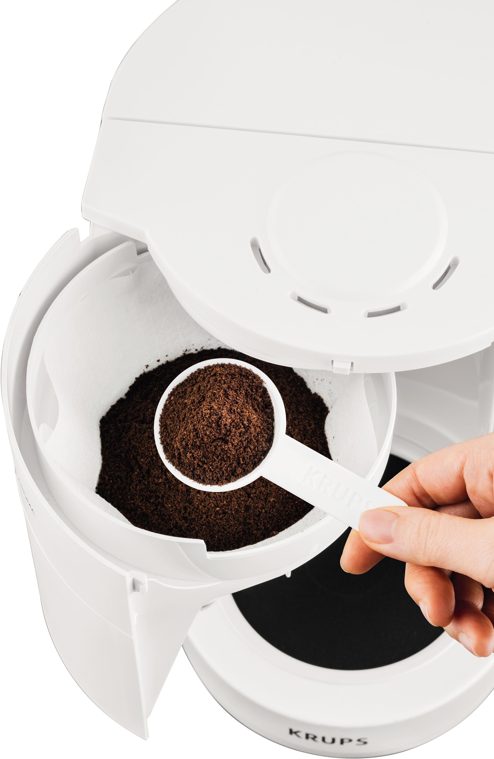 Krups Filterkaffeemaschine »F30908 Pro Aroma«, mit Glaskanne, 1,25L Füllmenge, 10-15 Tassen, 1050W