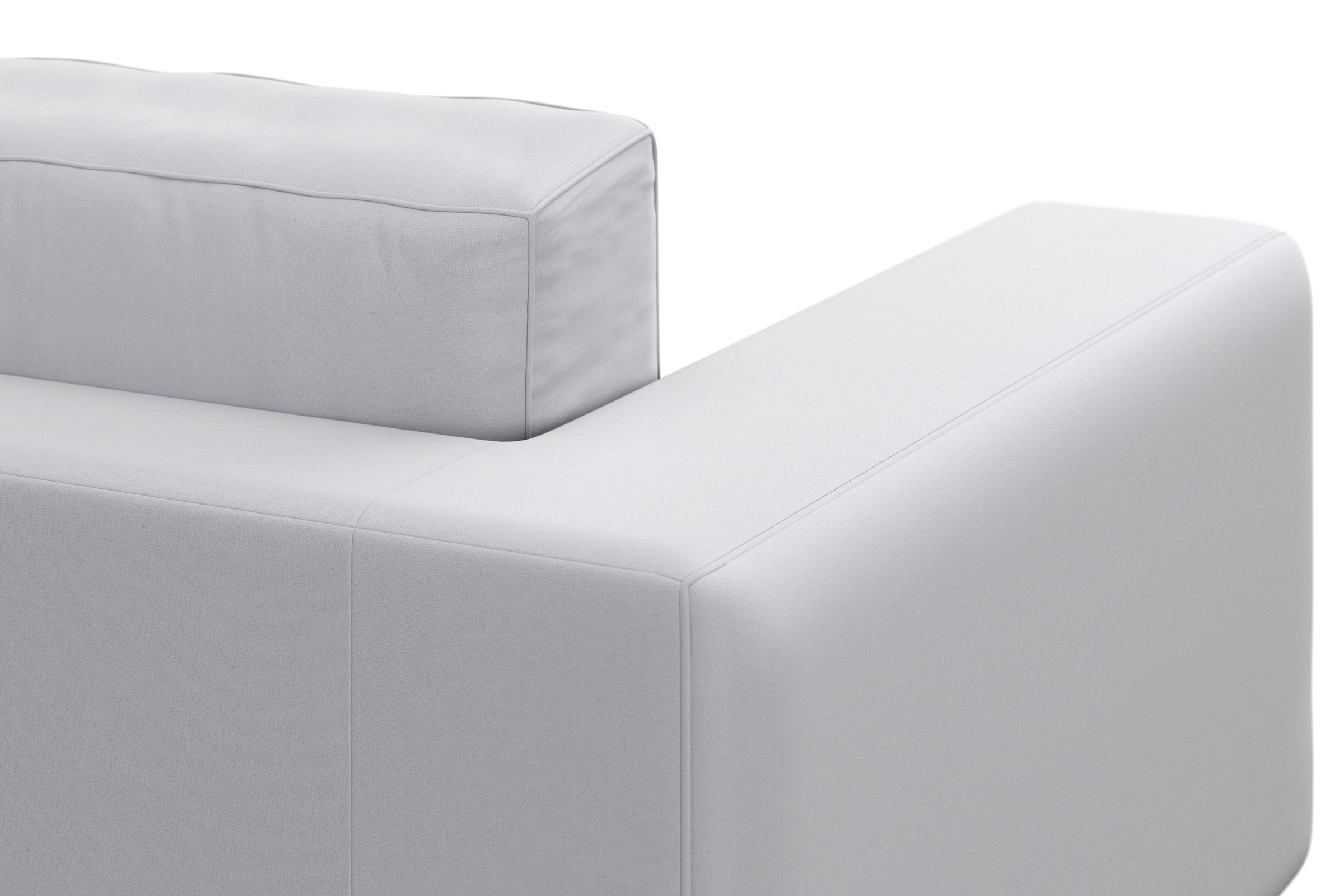 DOMO collection Ecksofa »Modica, zeitlos und elegant, L-Form«, moderne Optik mit extrabreiter Recamiere, auch in Cord
