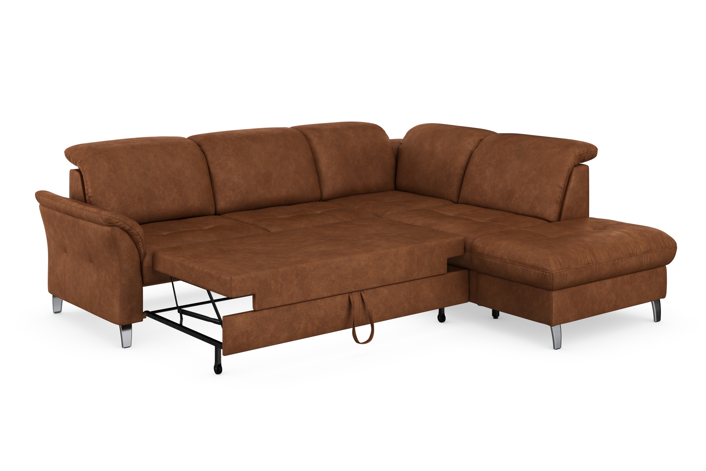 sit&more Ecksofa »Maggiore L-Form«, wahlweise mit Kopfteilverstellung, Bettfunktion und Stauraum