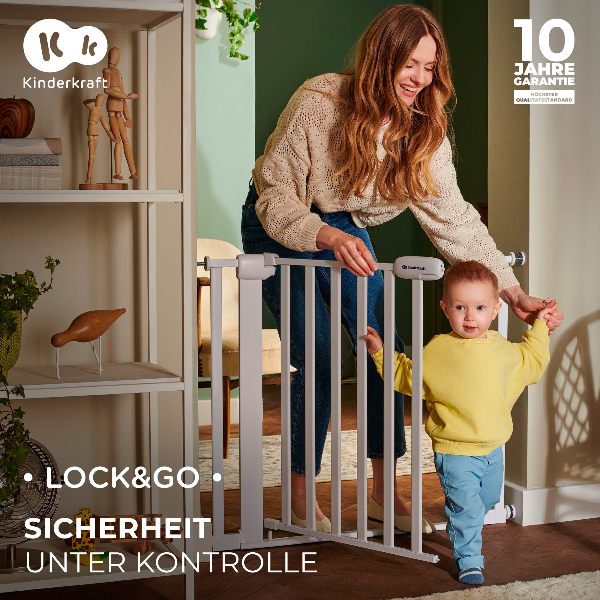 Kinderkraft Türschutzgitter »LOCK & GO«