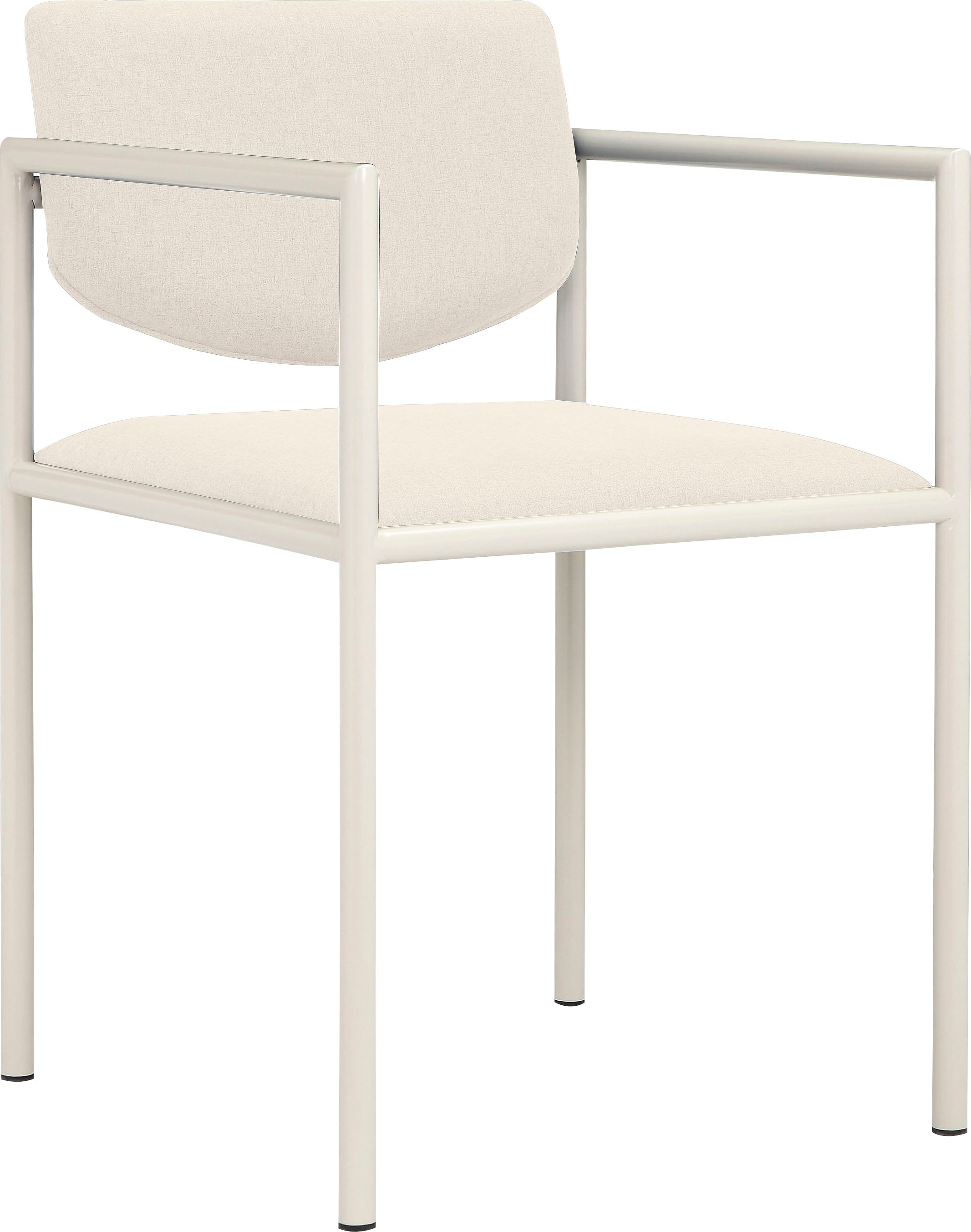LeGer Home by Lena Gercke Esszimmerstuhl »Noelia, TOPSELLER!«, Feinstruktur, 2er Set, In 2 Gestellfarben auswählbar, Sitzhöhe 49 cm
