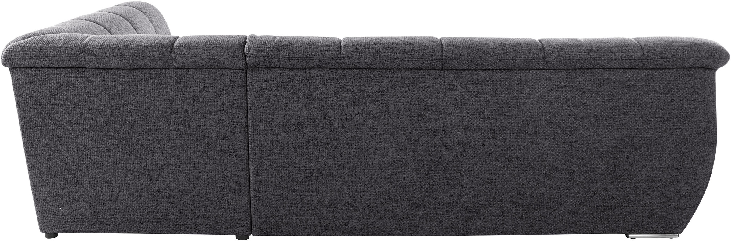 DOMO collection Ecksofa »Lagoa L-Form«, wahlweise mit Bettfunktion, frei im Raum stellbar, große Farbvielfalt