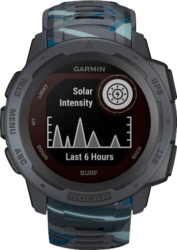 9. Bild von Garmin Smartwatch »Instinct Solar – Surf Edition«, (2,3 cm / 0,9 Zoll), 0,02 GB,)