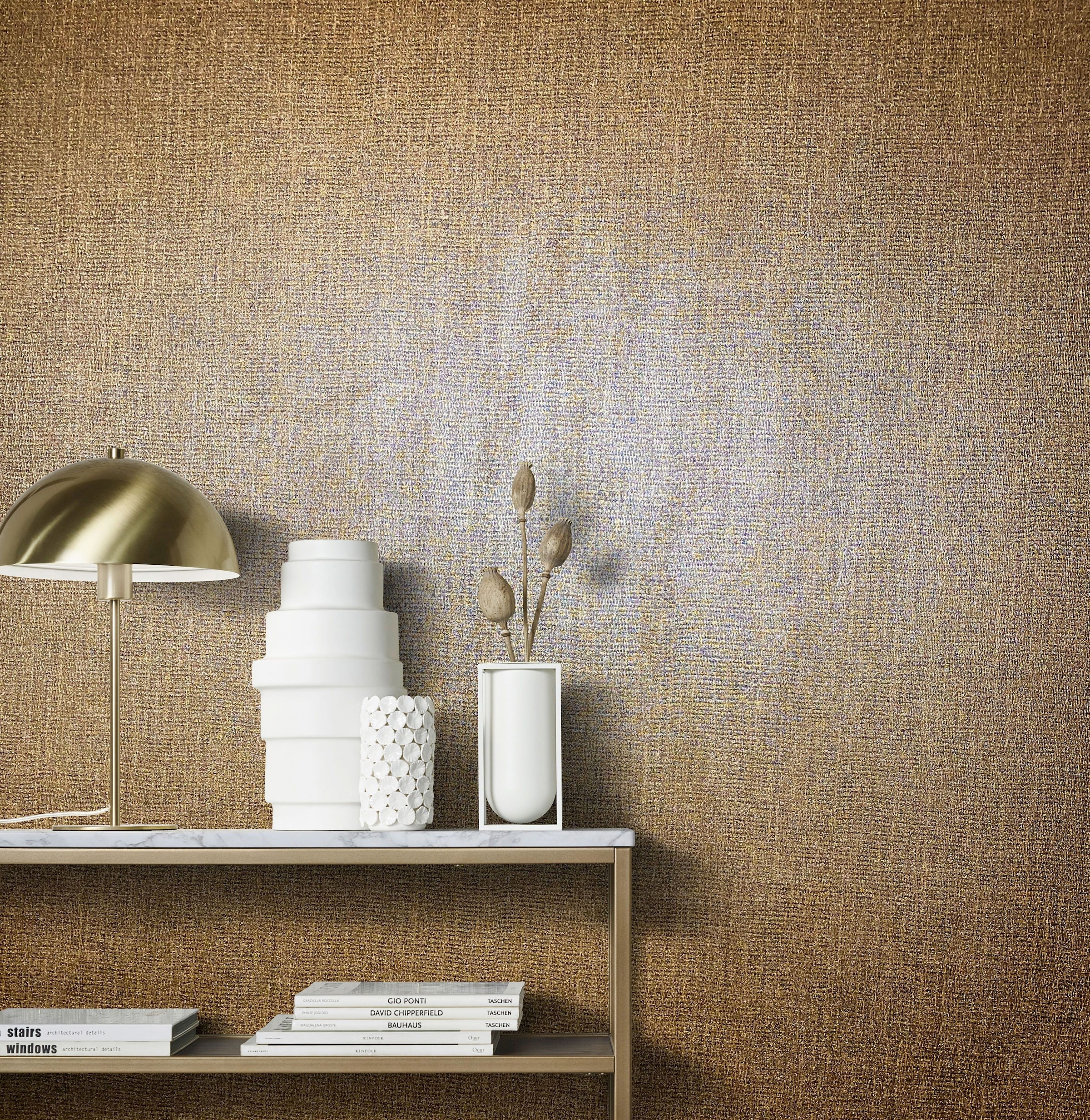 Marburg Vliestapete Mesh | uni moderne Tapete für Wohnzimmer Schlafzimmer Küche