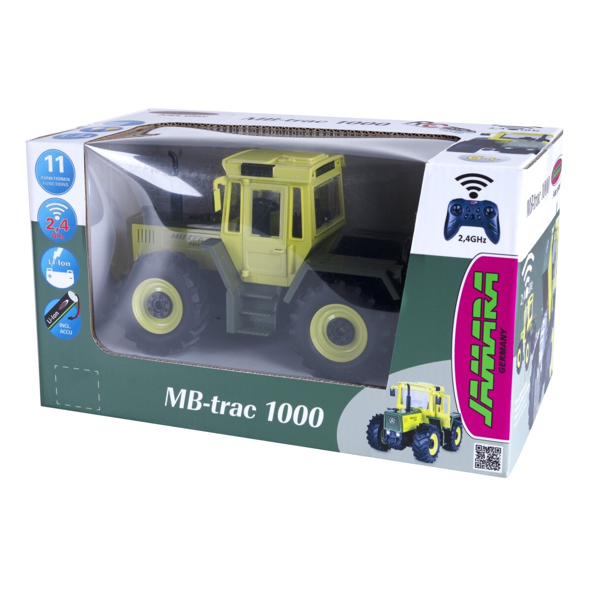 Jamara RC-Auto »Mercedes-Benz MB-trac 1000 1:24S-Plug 2,4 GHz«