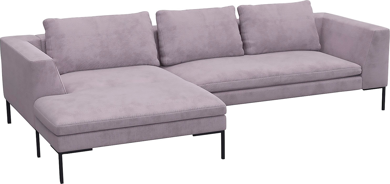 FLEXLUX Ecksofa »Loano, toller Sitzkomfort, L-Form«, modernes Sofa, frei im günstig online kaufen