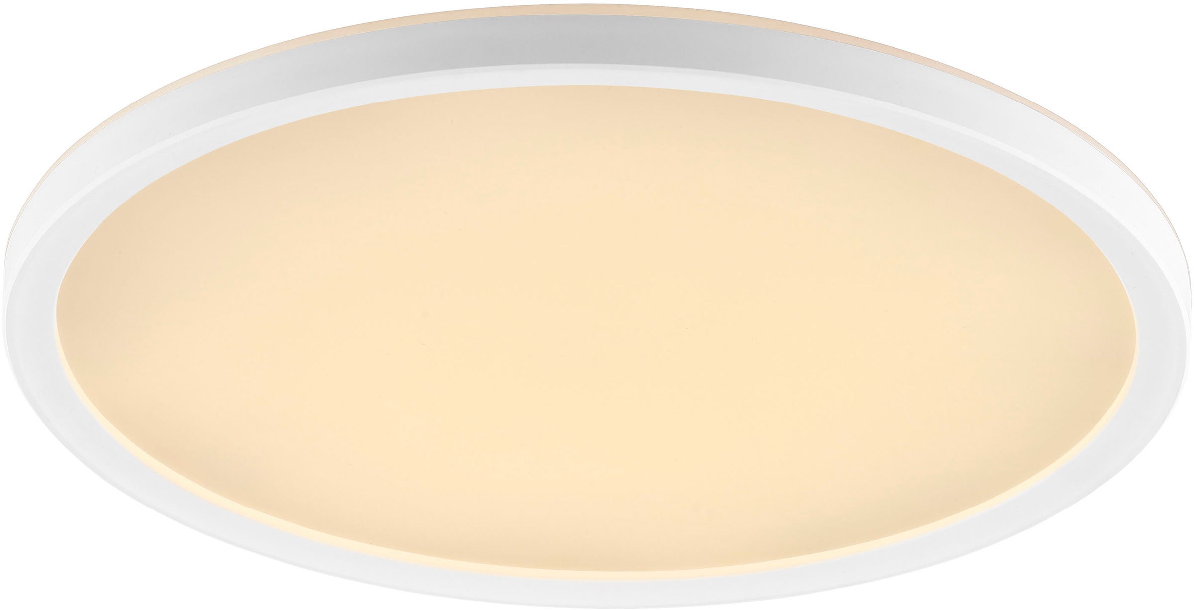 Hanseatic LED Panel »Liuca«, 1 flammig, Leuchtmittel LED-Modul | LED fest integriert, 29 cm, 2400 lm, 2700-6500 K, dimmbar, CCT über Wandschalter, weiß