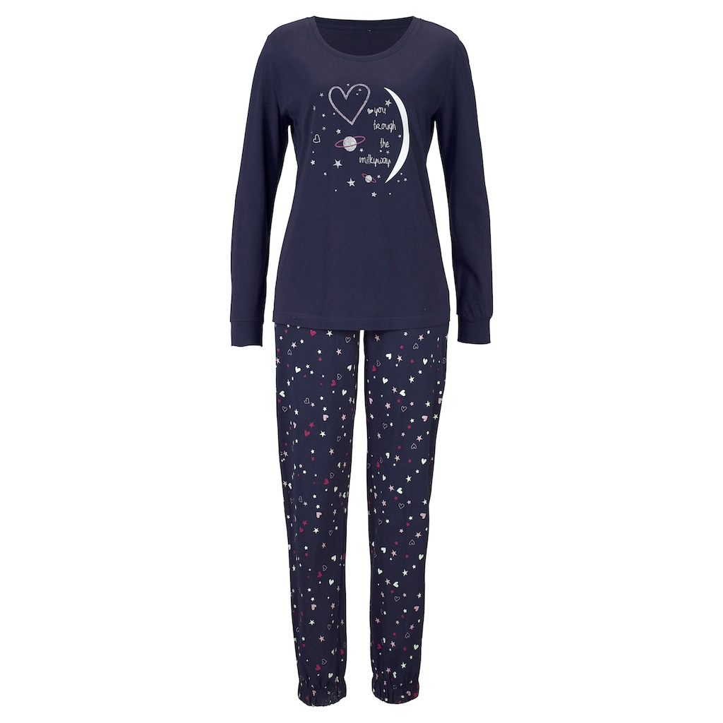 Vivance Dreams Pyjama, (2 tlg.)