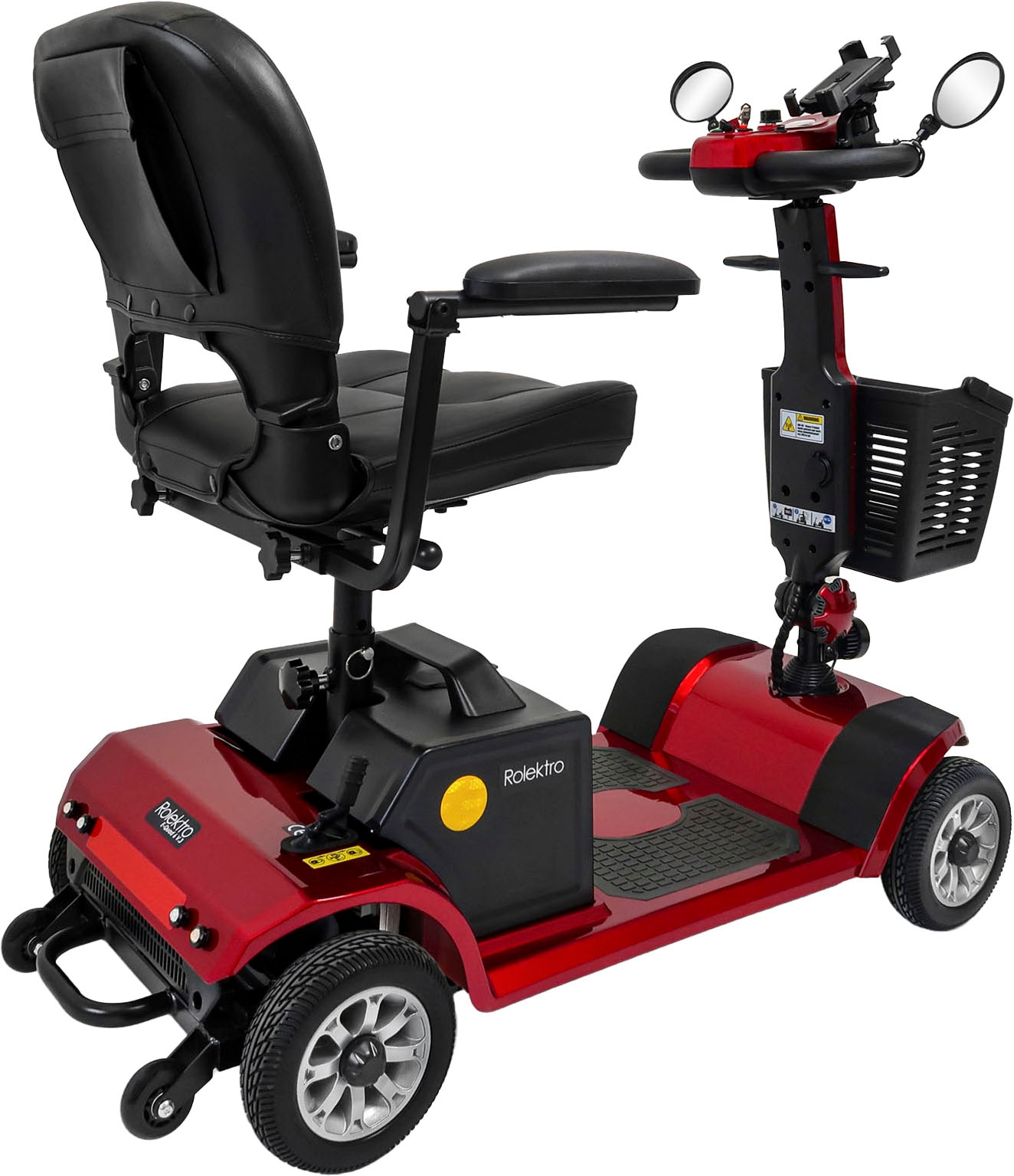 Rolektro Elektromobil »E-Quad 6 V.3, Rot, 24V-20Ah Lithium-Akku, 300 Watt«