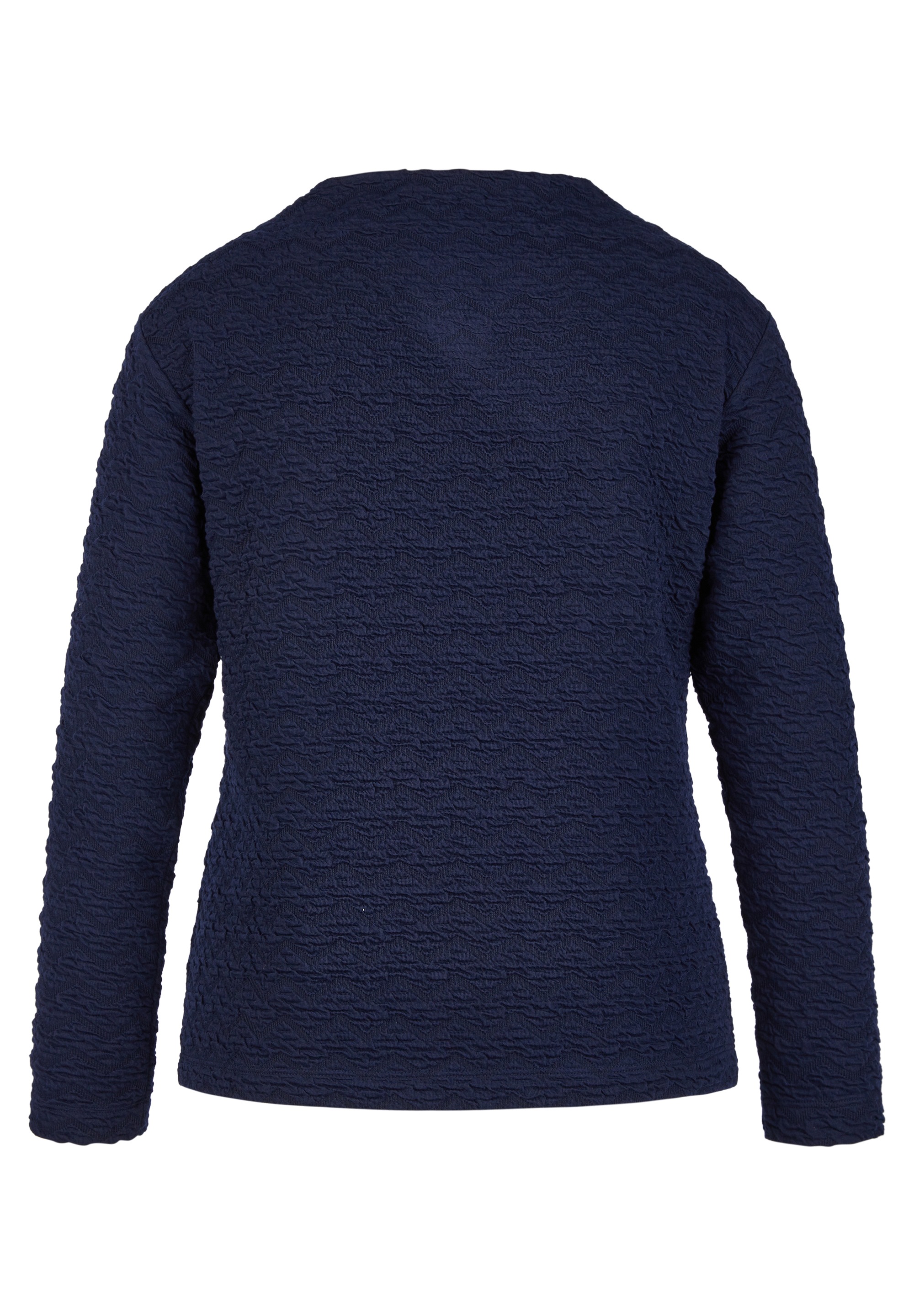 Rabe Langarmshirt, mit Knopfdesign an der Schulter