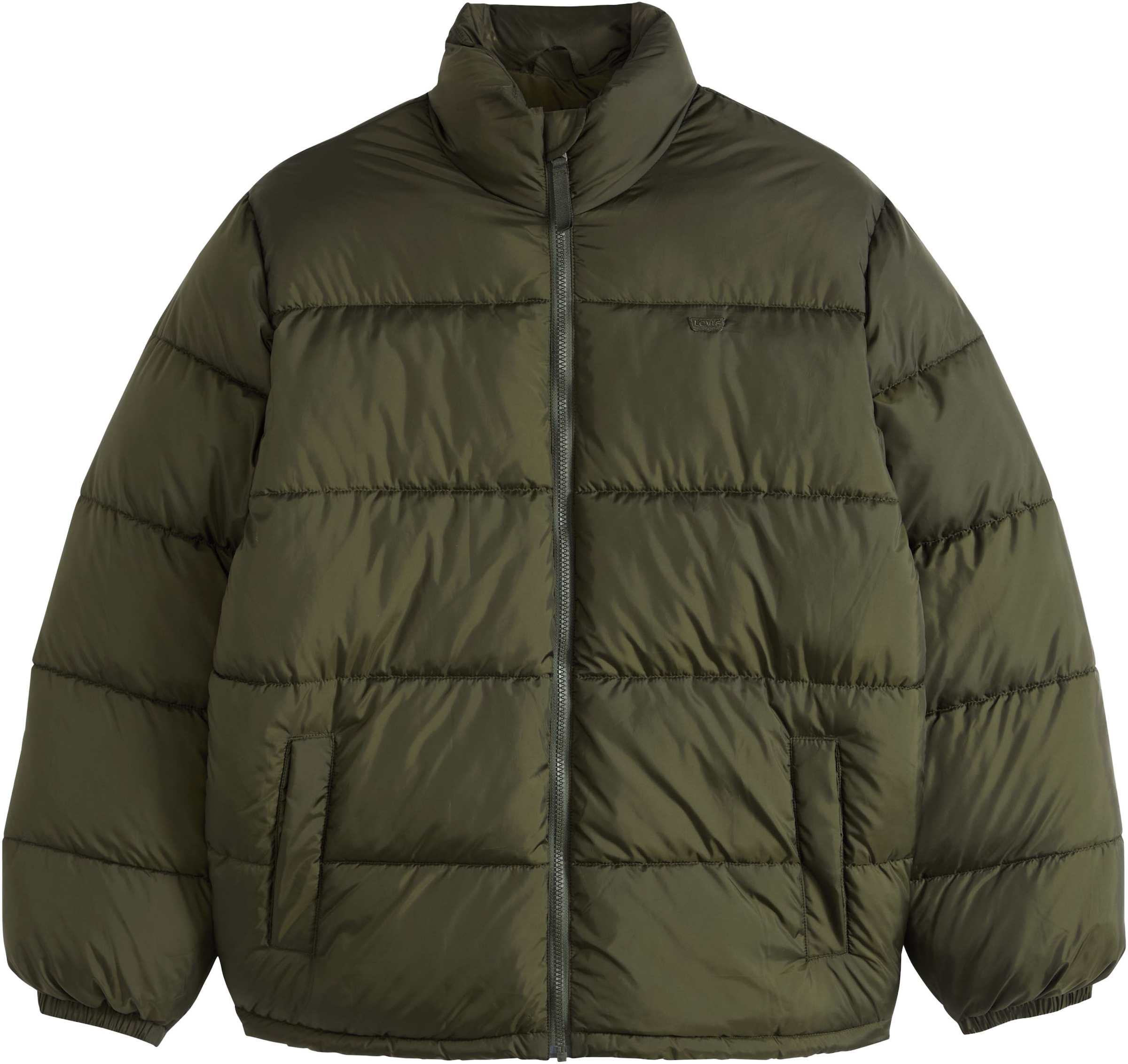 Levi's® Steppjacke »PIEDMONT SHORT PUFFER« ohne Kapuze mit Reißverschluss und Stehkragen