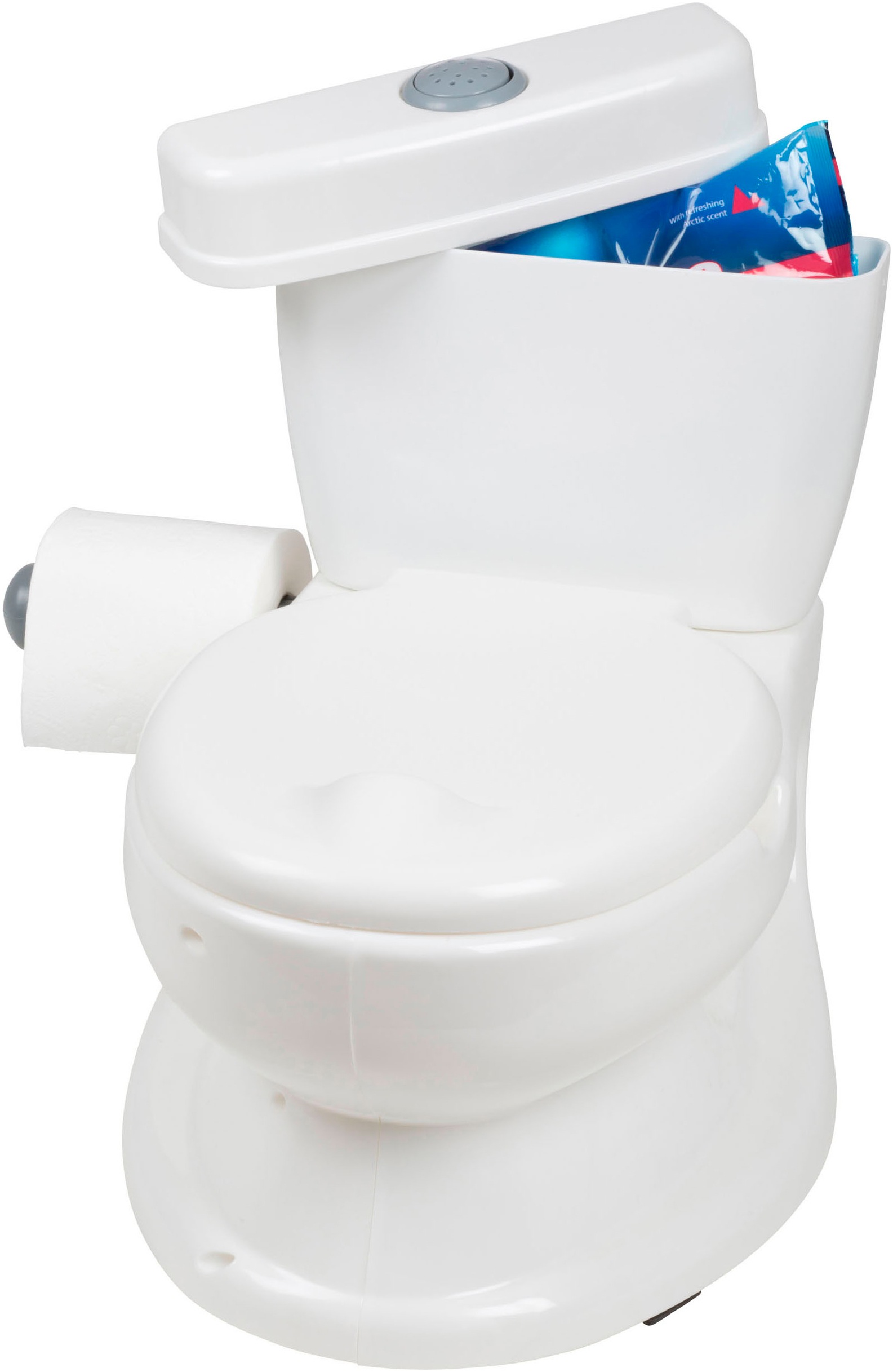 BabyGo Toilettentrainer »Baby Potty, weiß«, pädagogoisches Töpfchen
